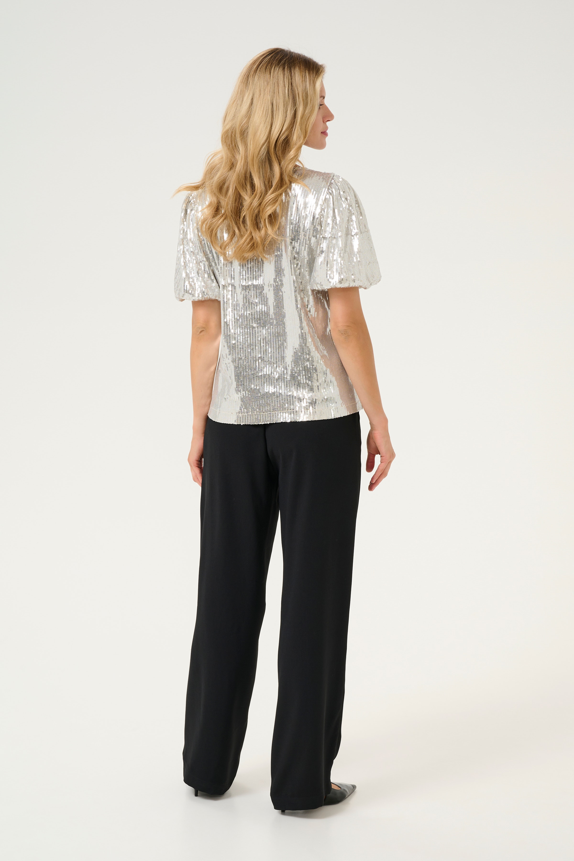 CRFesti Sequin blouse LOOKBOOK BACK 10613636-107422