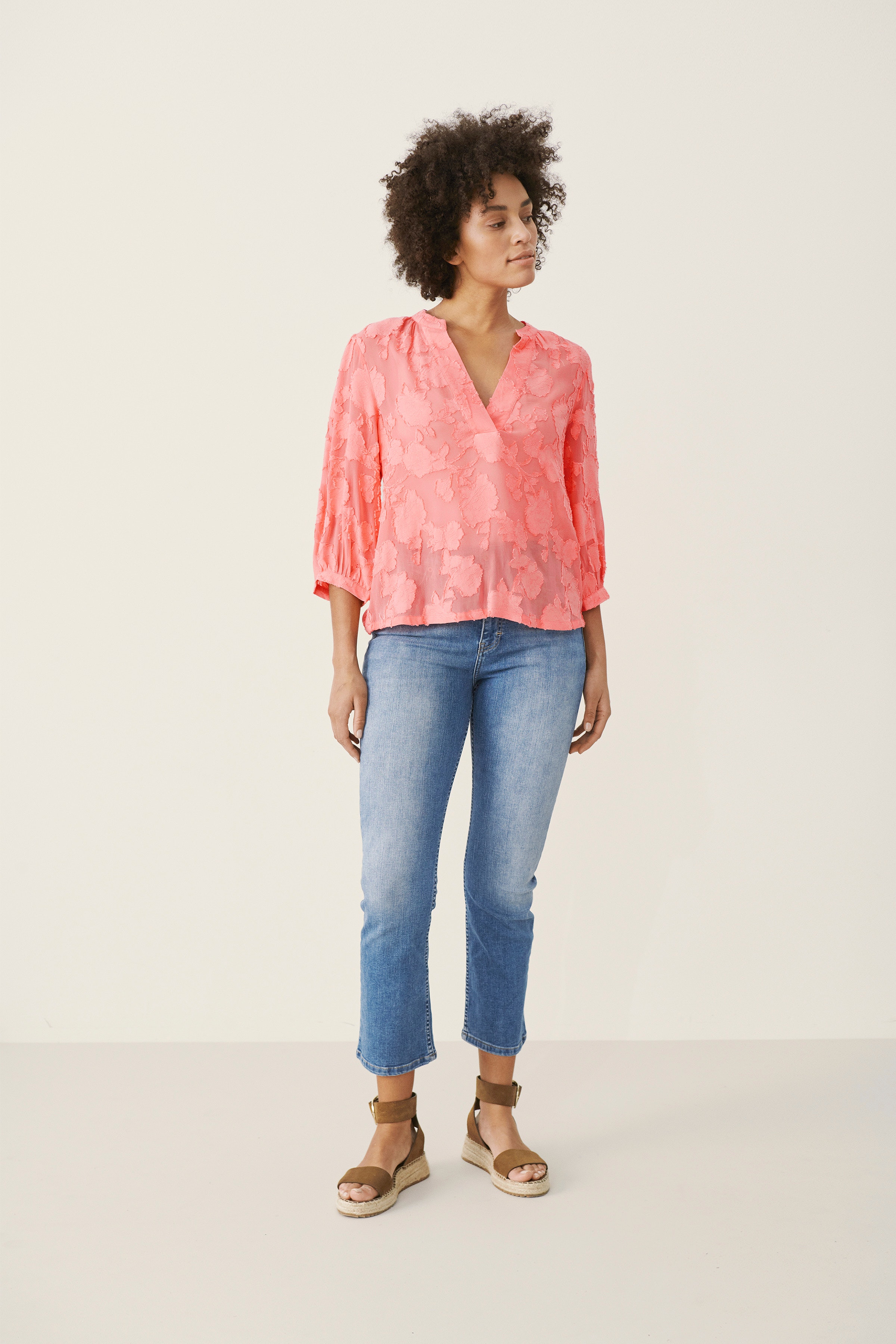 HeidrunPW Långärmad blus LOOKBOOK FRONT 30305928-161626