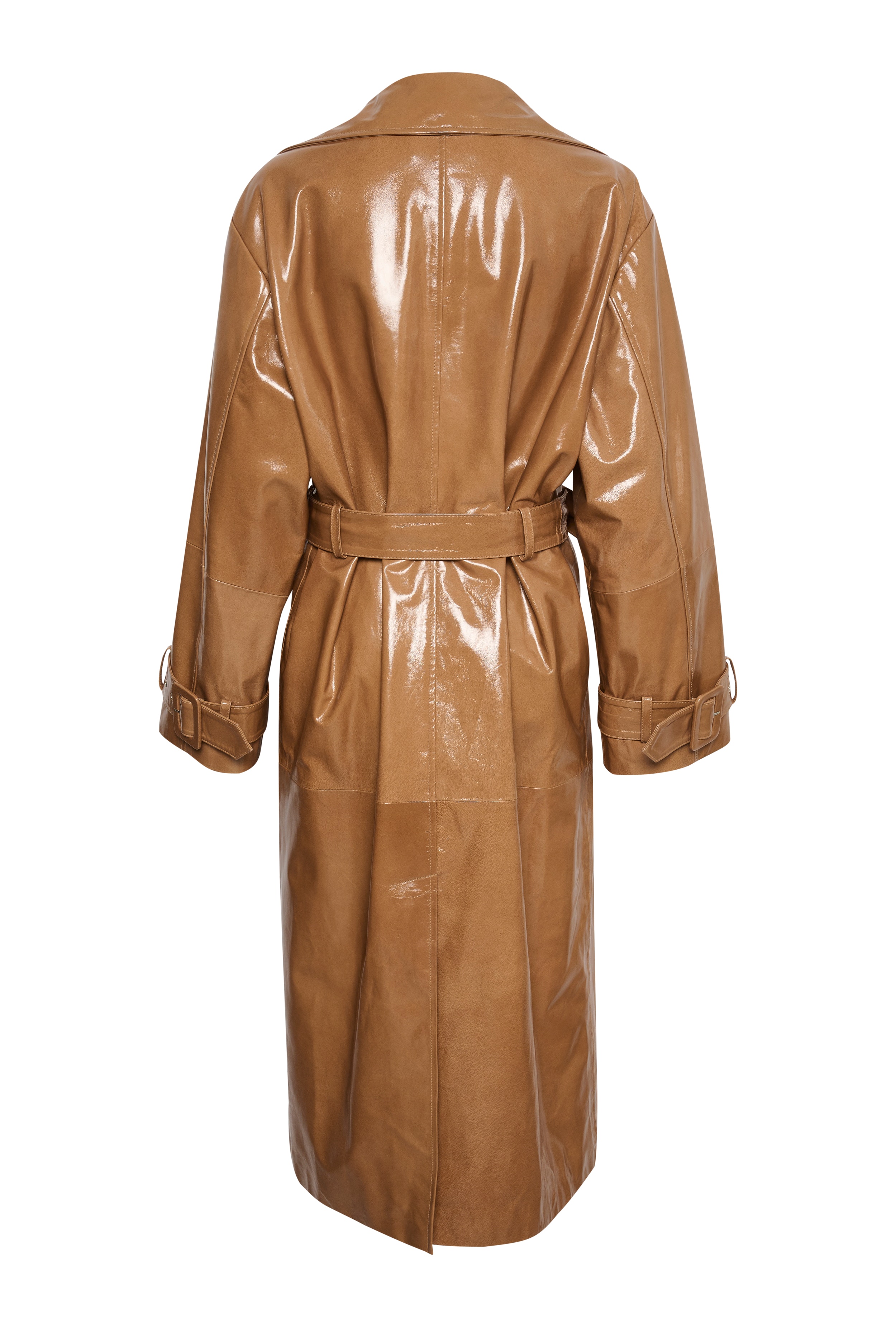 AylaGZ Leathcer coat PACK BACK 10908395-104885
