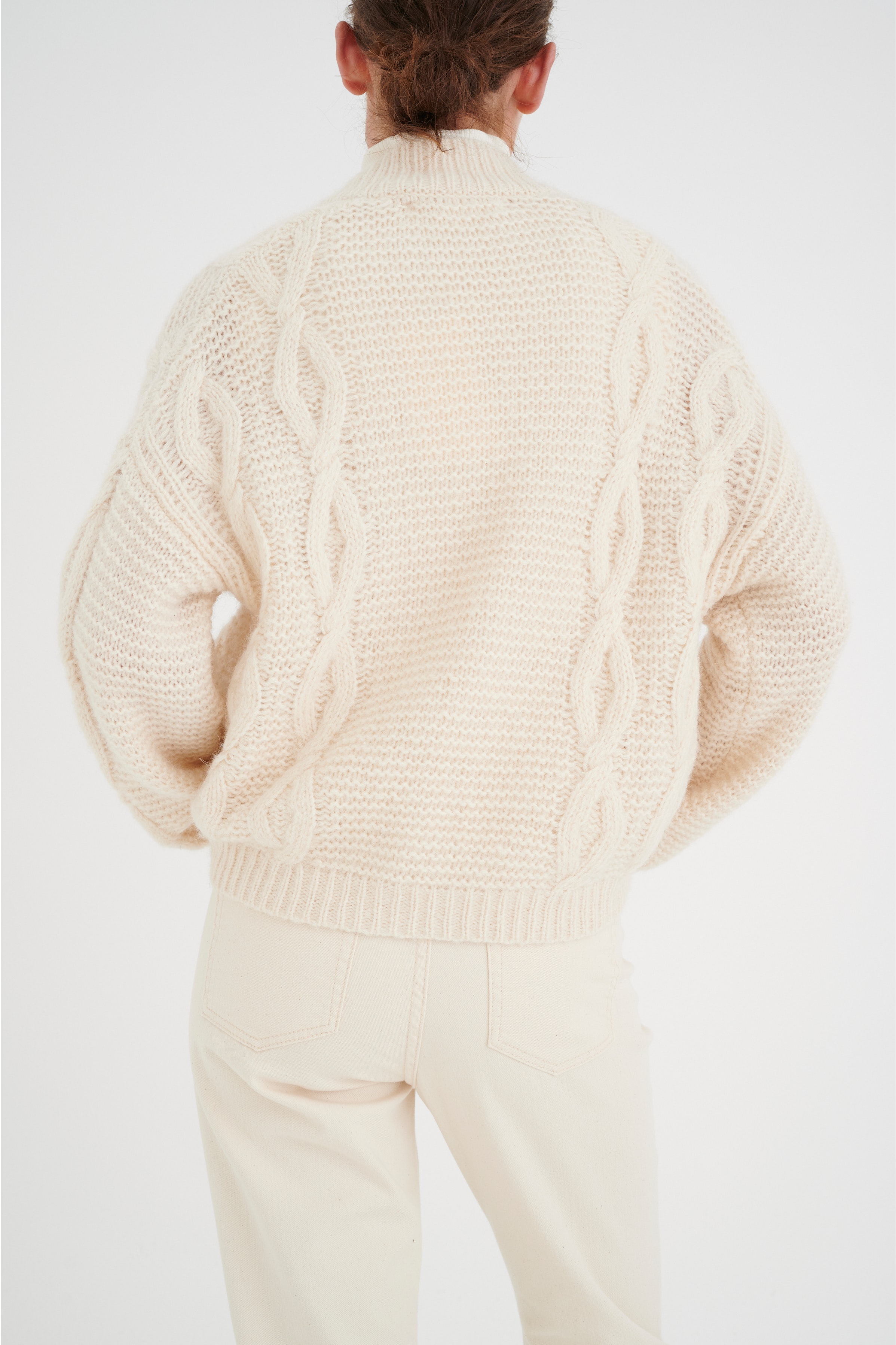 TulaIW Strickjacke LOOKBOOK BACK 30106659-300002