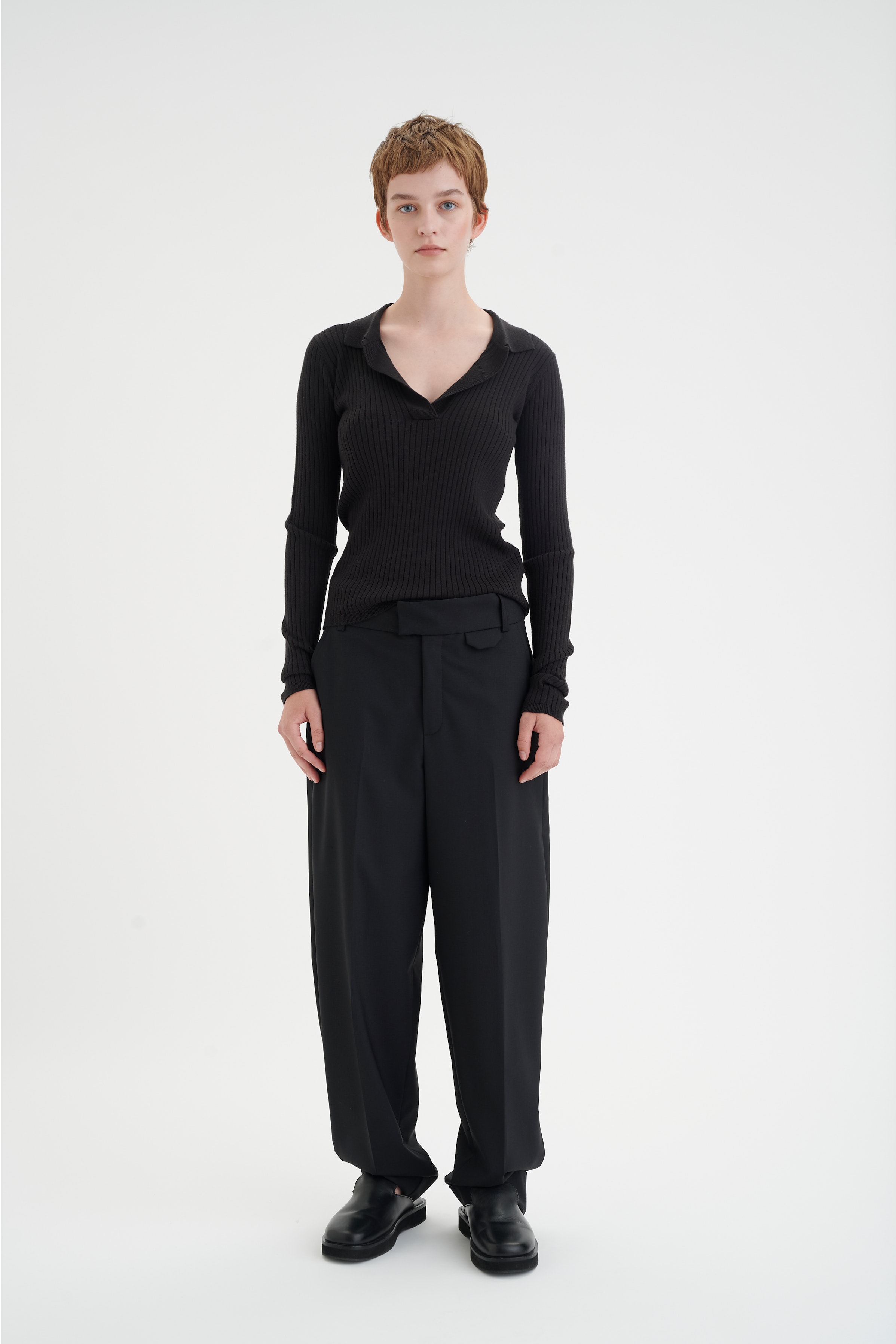 TrinneIW Stickad pullover LOOKBOOK FRONT 30106509-194008