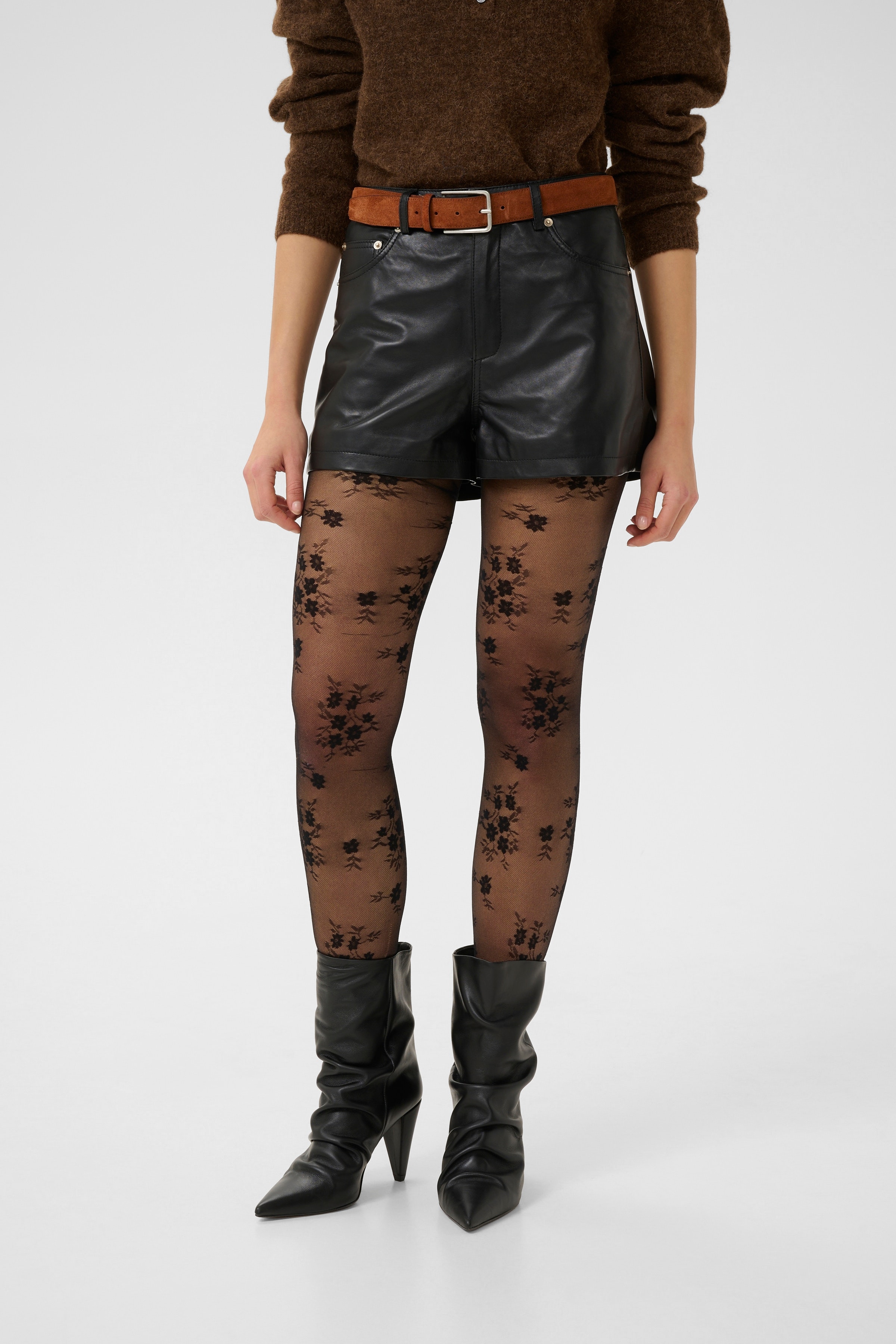 GZmarlie Ledershorts LOOKBOOK FRONT 10910554-100017
