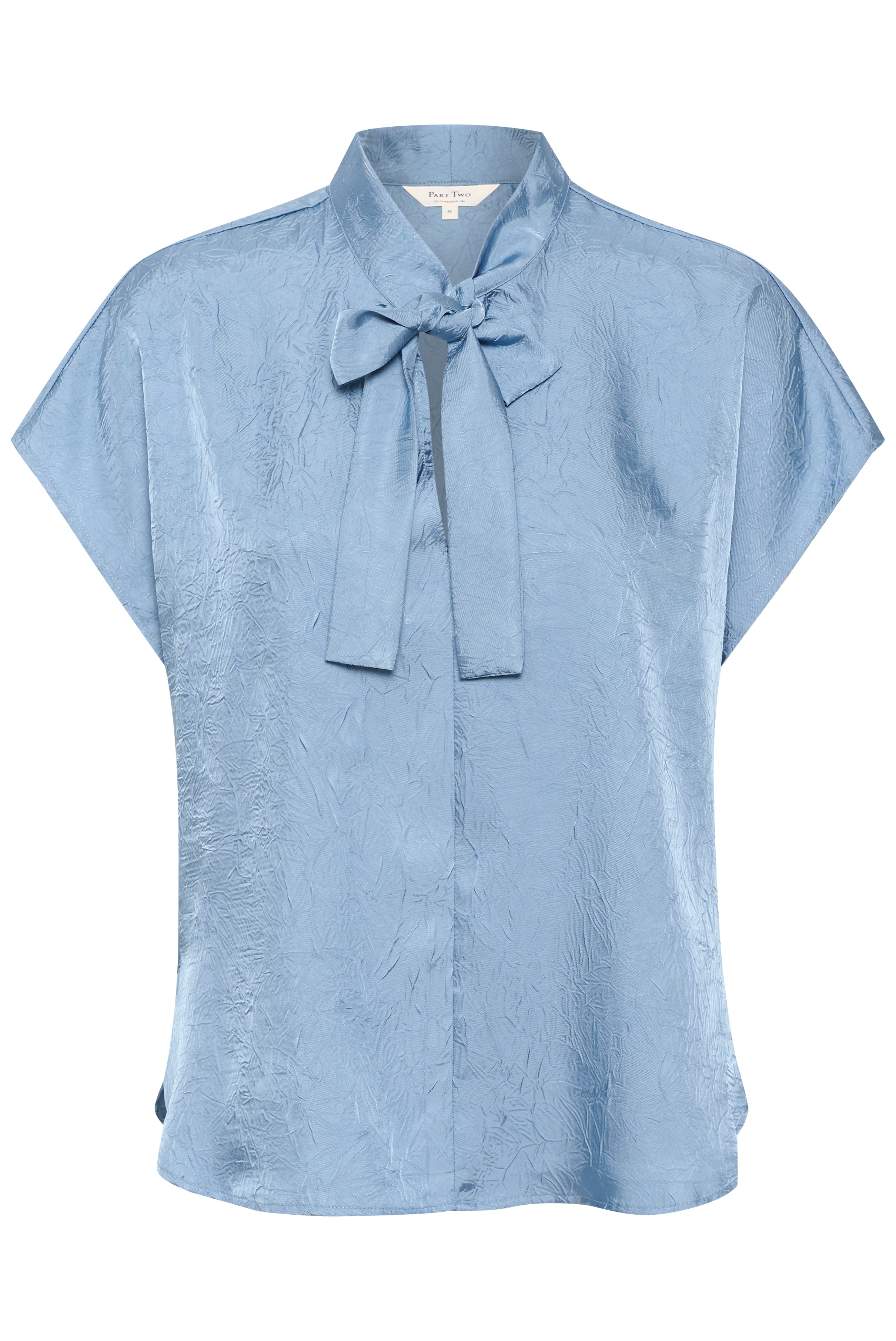 EstefaniaPW Short-sleeved blouse with a bow PACK FRONT 30308490-174021