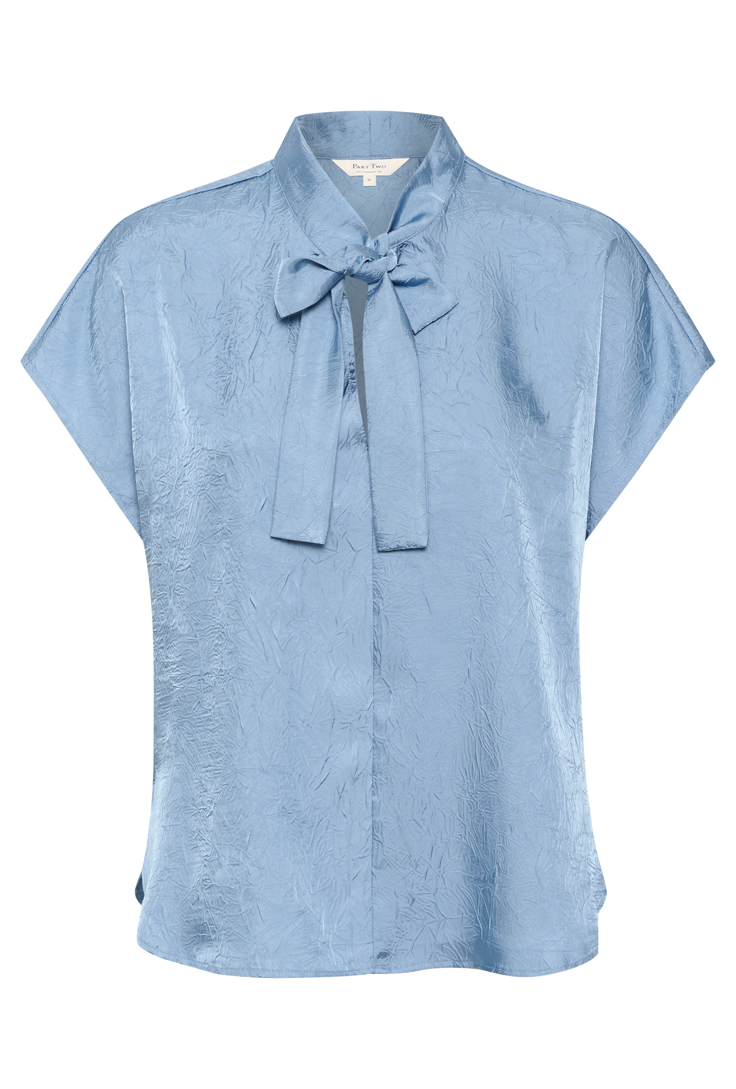 EstefaniaPW Short-sleeved blouse with a bow PACK FRONT 30308490-174021