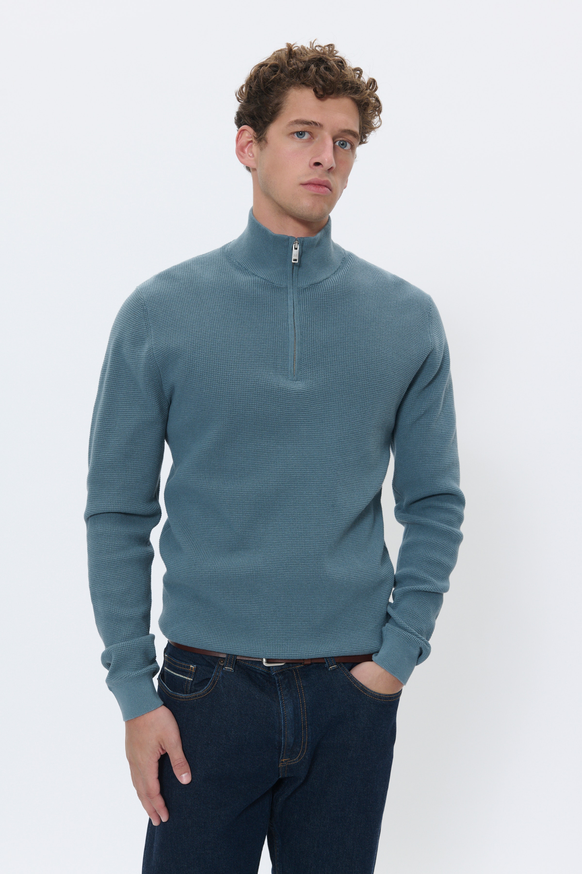 MAlagoon Half-Zip Pullover LOOKBOOK FRONT 30207192-184214