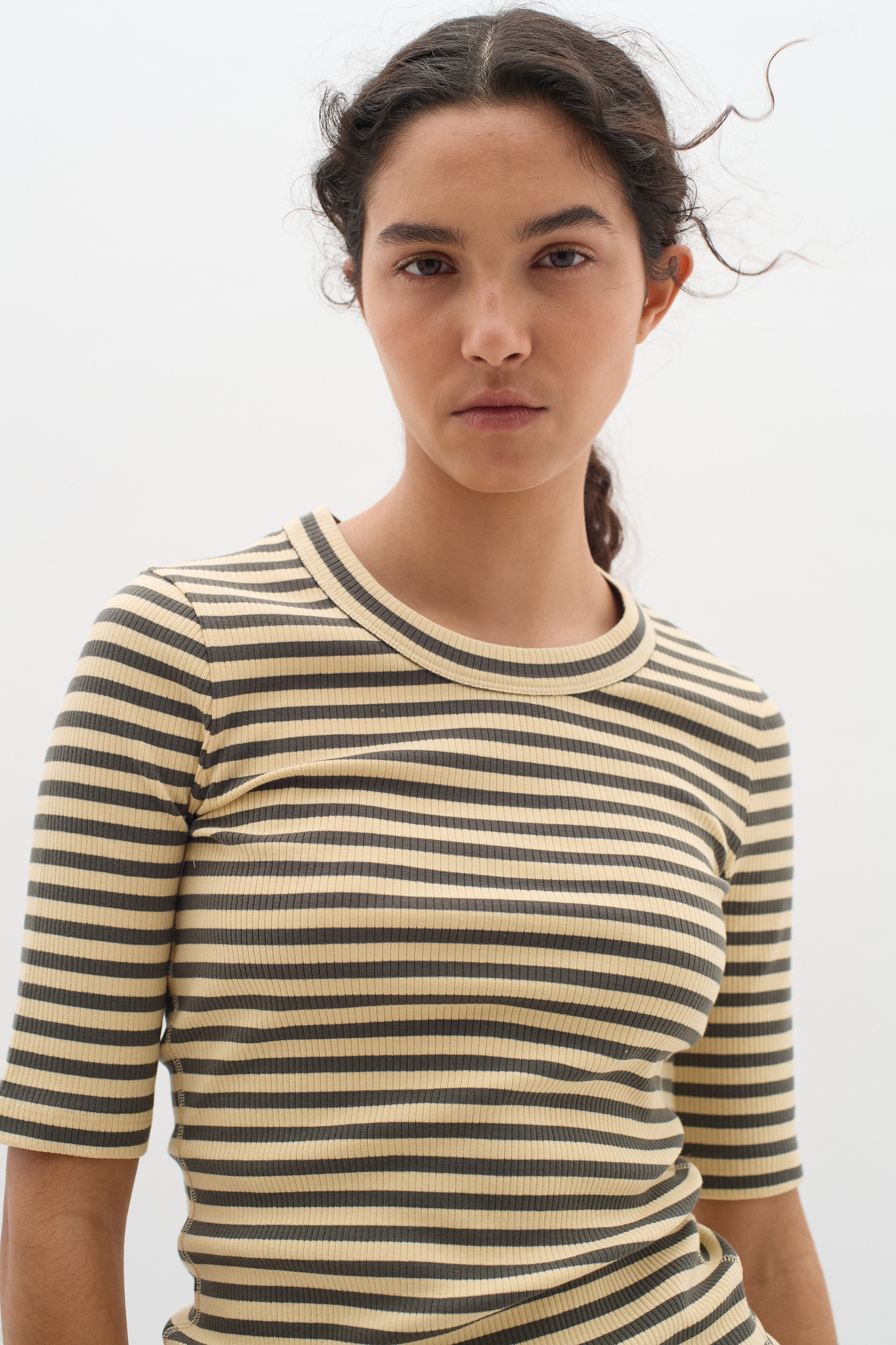 DagnaIW Striped T-shirt LOOKBOOK DETAIL 30107269-303054