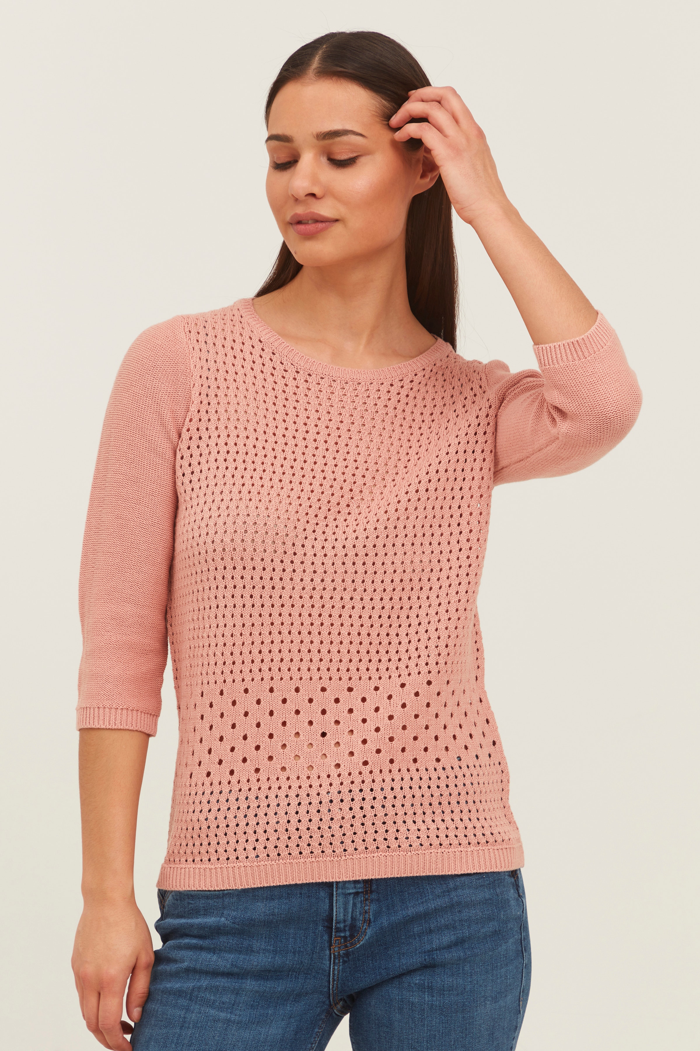 Stickad pullover LOOKBOOK FRONT 20609216-151512