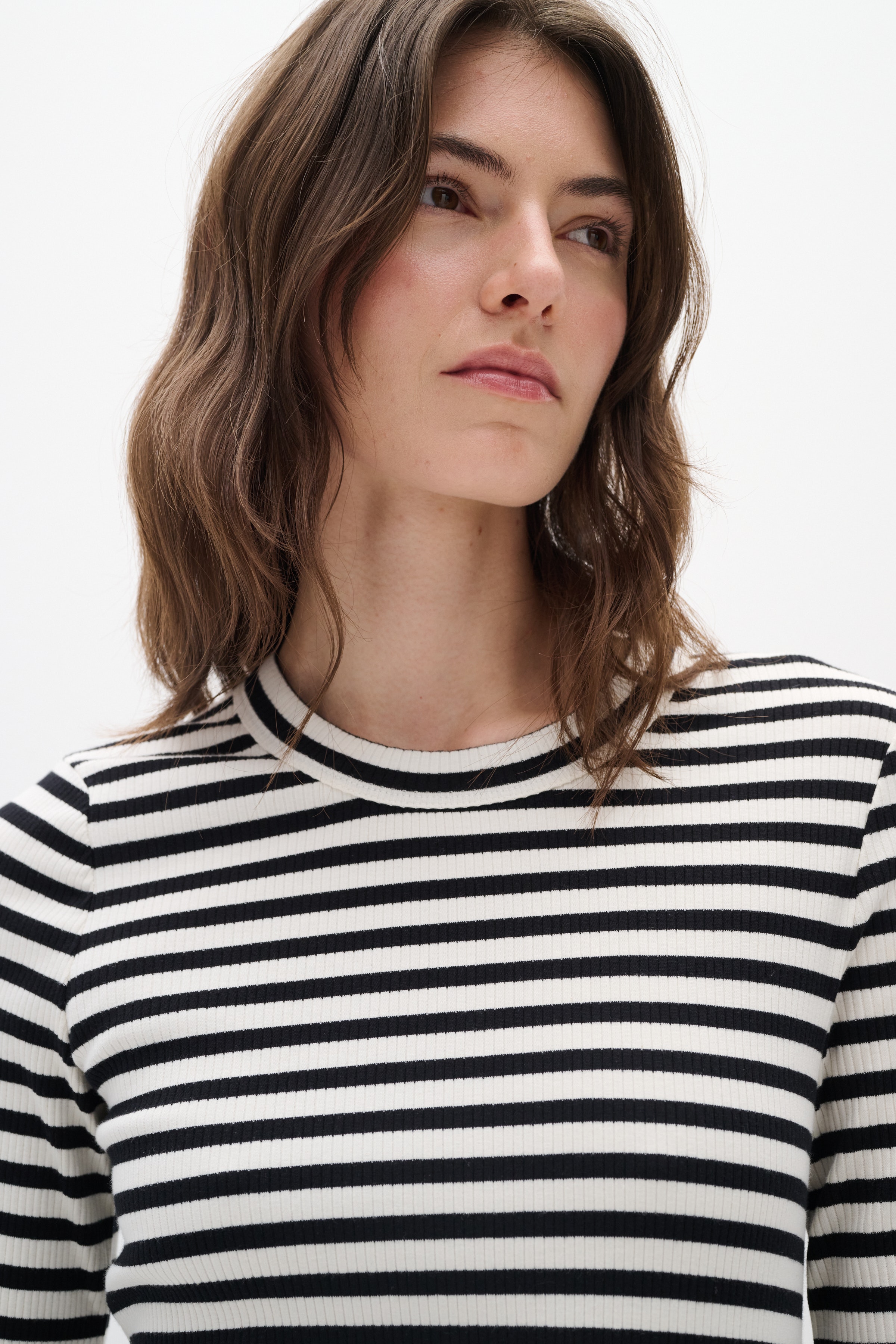 DagnaIW Striped T-shirt LOOKBOOK DETAIL 30107269-301284