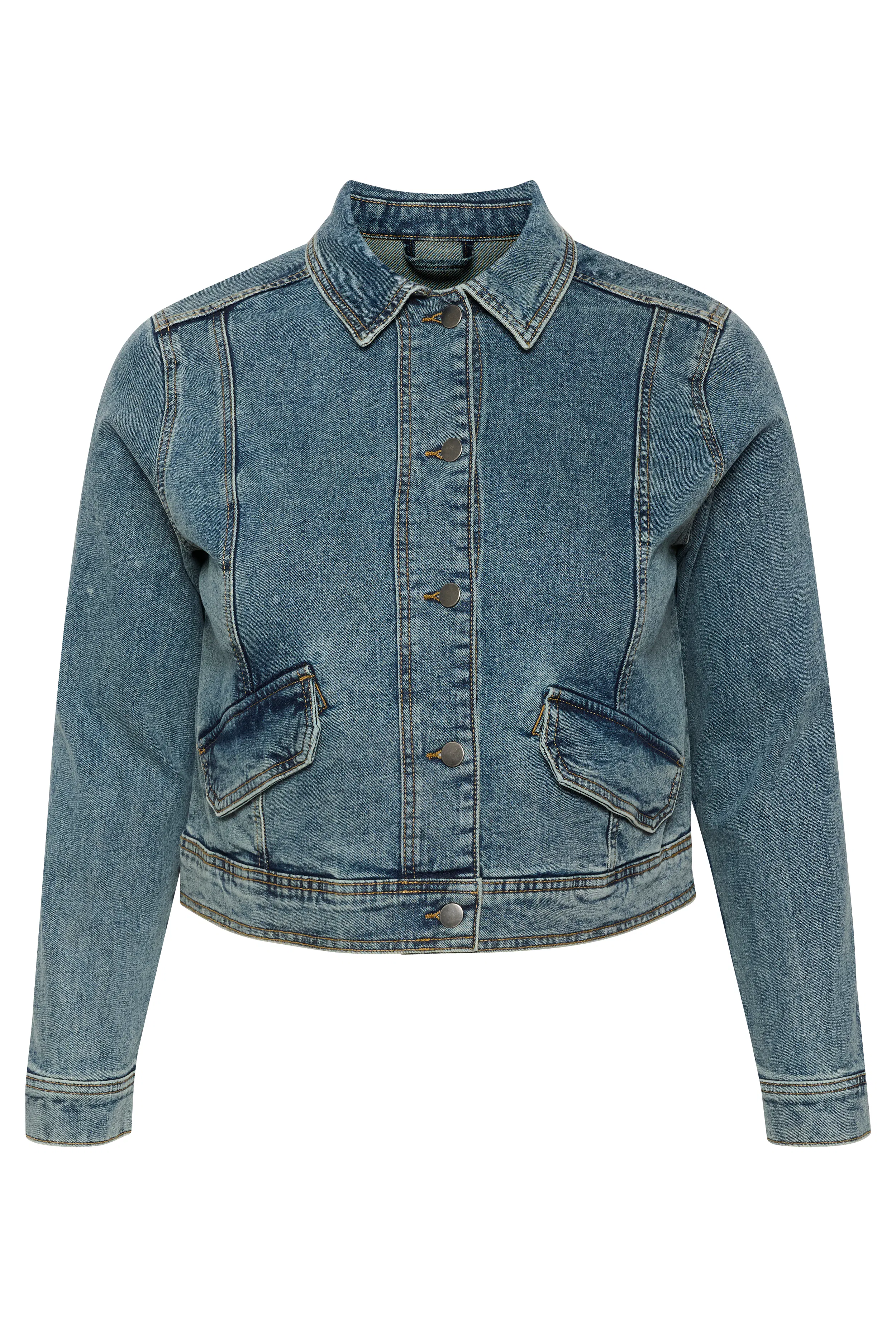 KCdiana Casual Denim Jakke PACK FRONT 10582000-100166