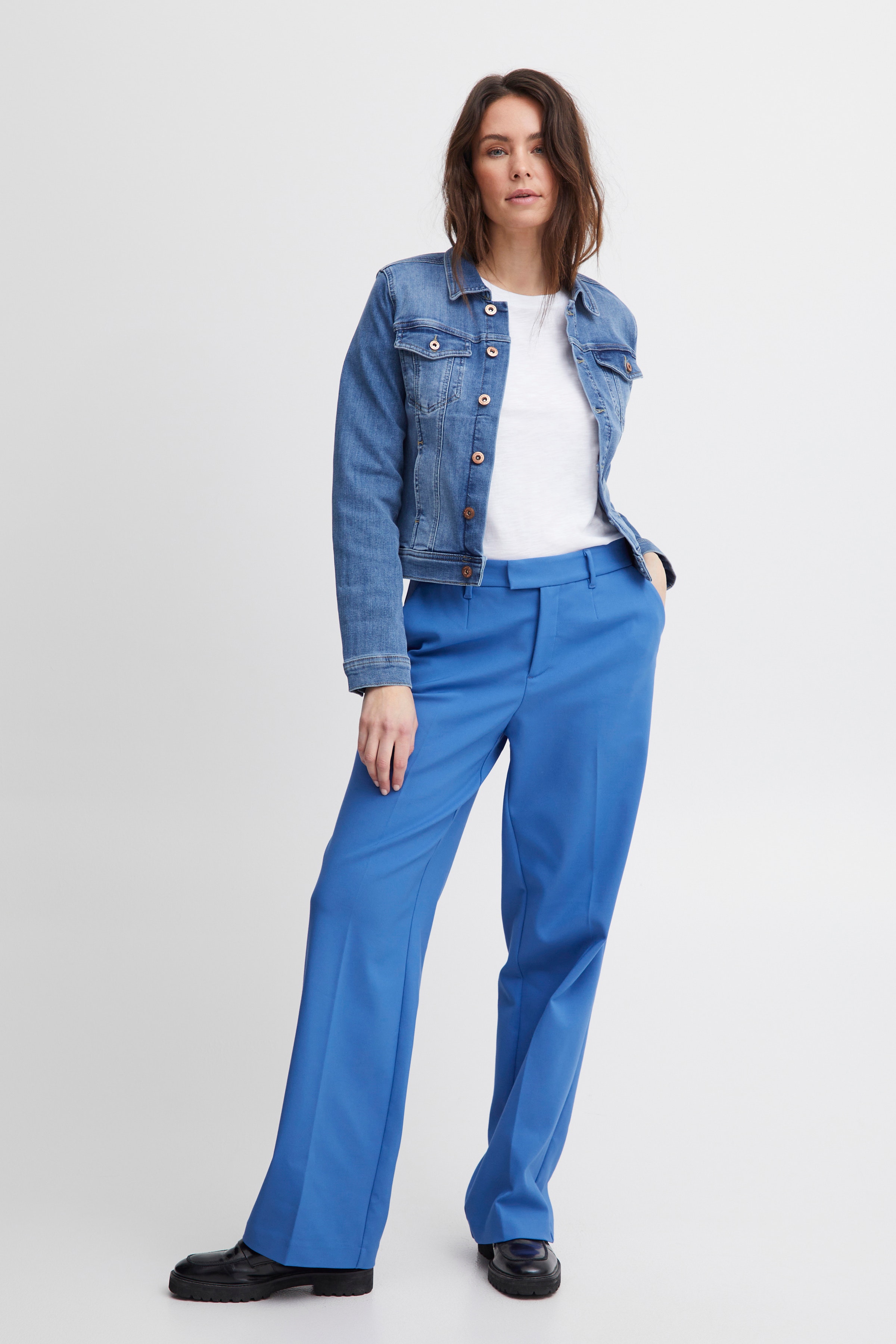 PZBINDY High Waist Wide Leg Byxor LOOKBOOK FRONT 50206519-183949