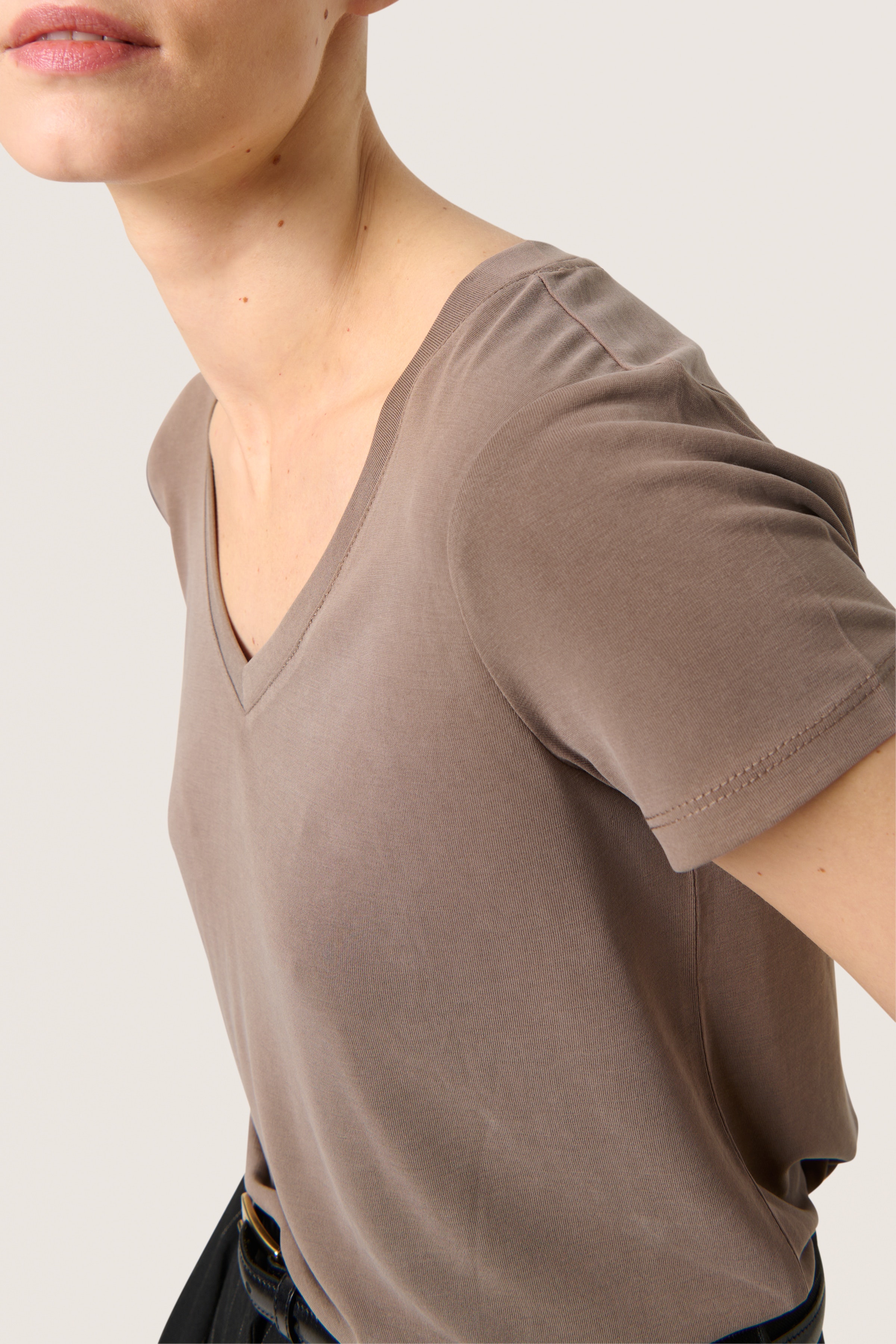 SLColumbine V-neck T-shirt LOOKBOOK DETAIL 30404284-190808