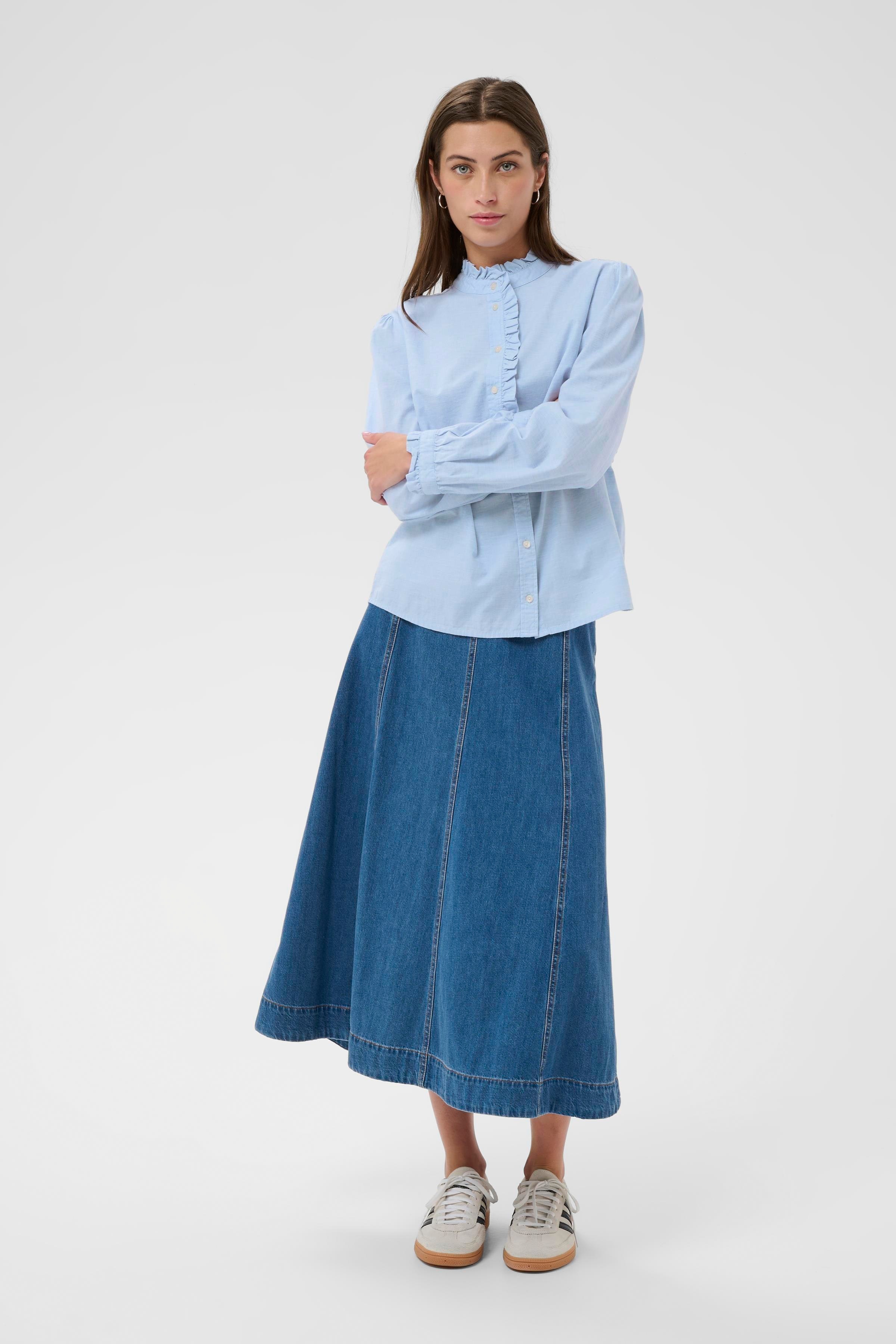 GlessiaPW Skjorta LOOKBOOK FRONT 30309925-304143