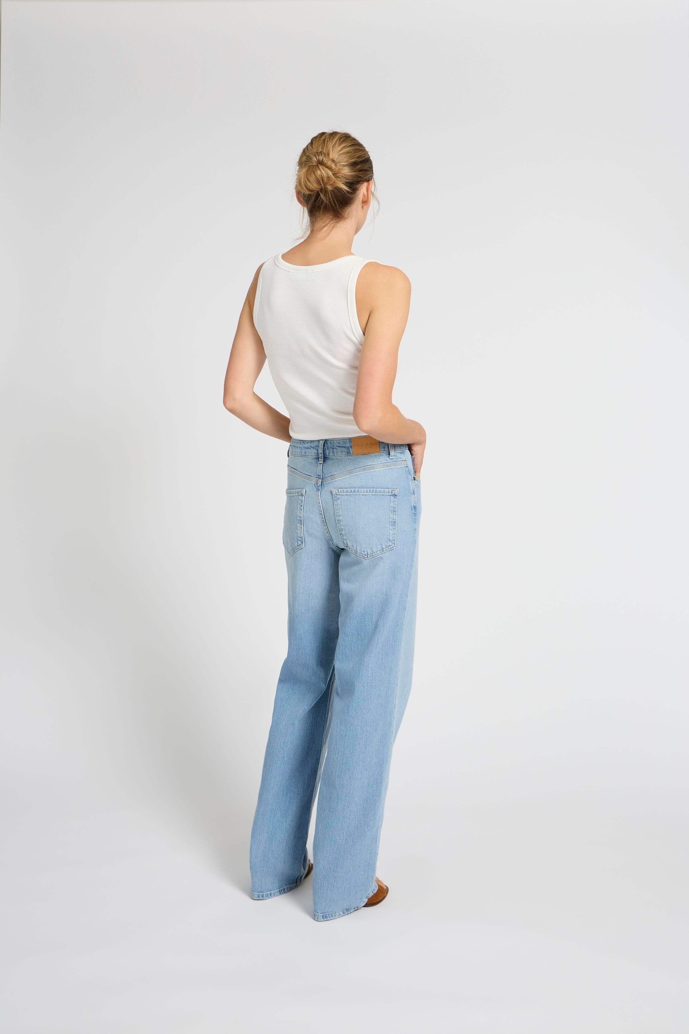 PZVEGA HW Jeans Wide Leg LOCATION NONE 50207173-200008