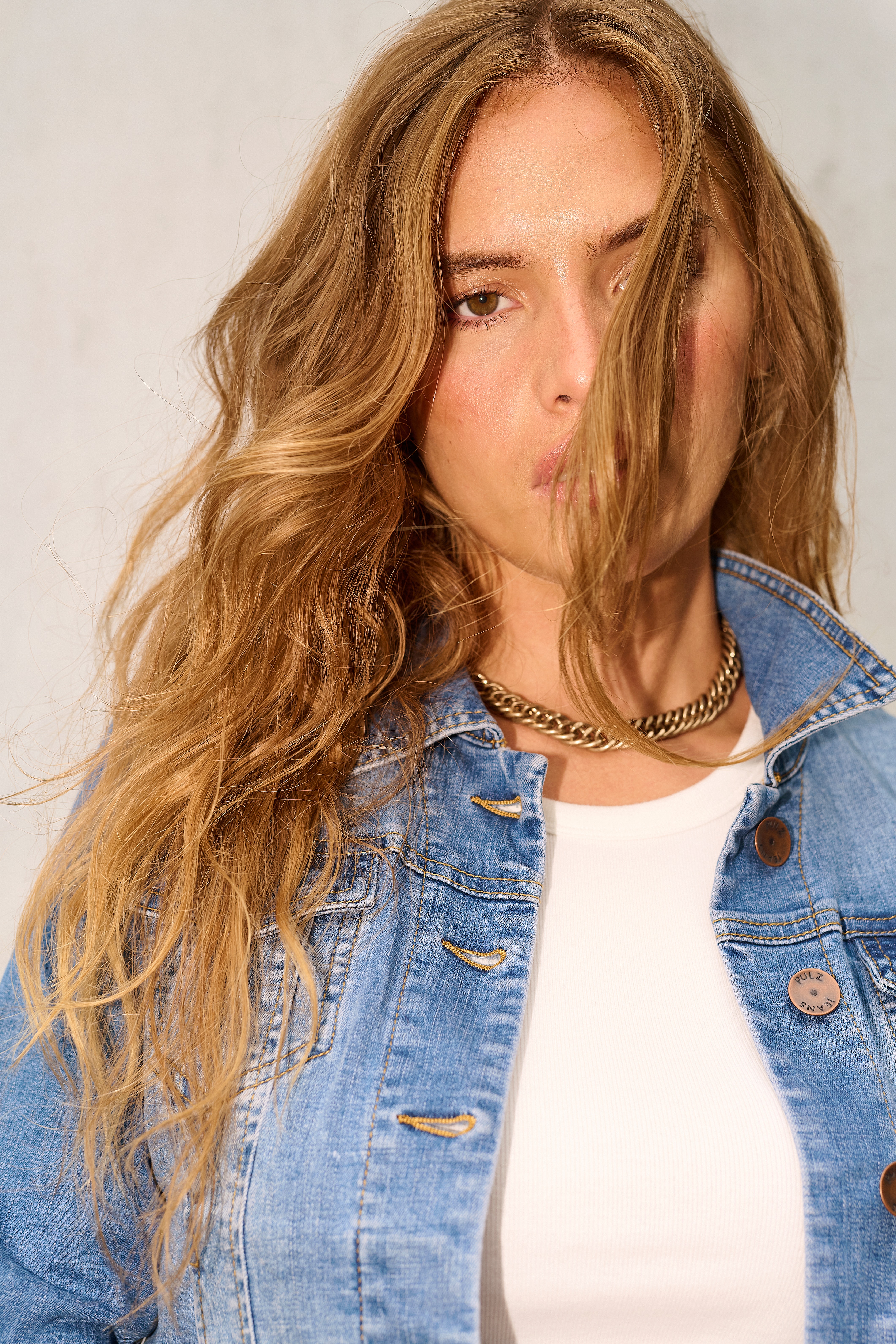 PzSira Denim Jacket LOCATION NONE 50205212-200008