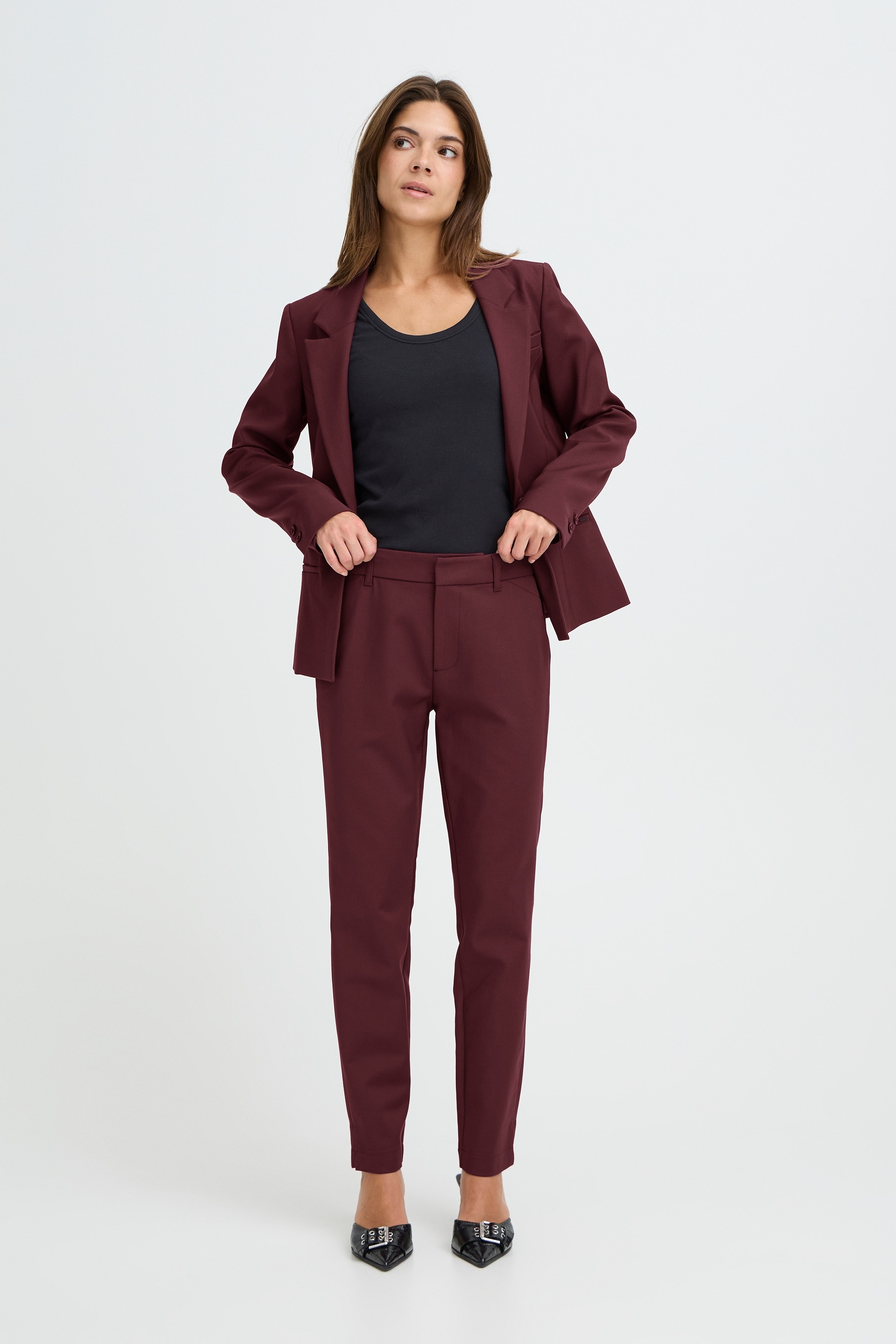 PZBINDY High Waist, Ankle Skinny Leg Hose LOOKBOOK FRONT 50210331-191718