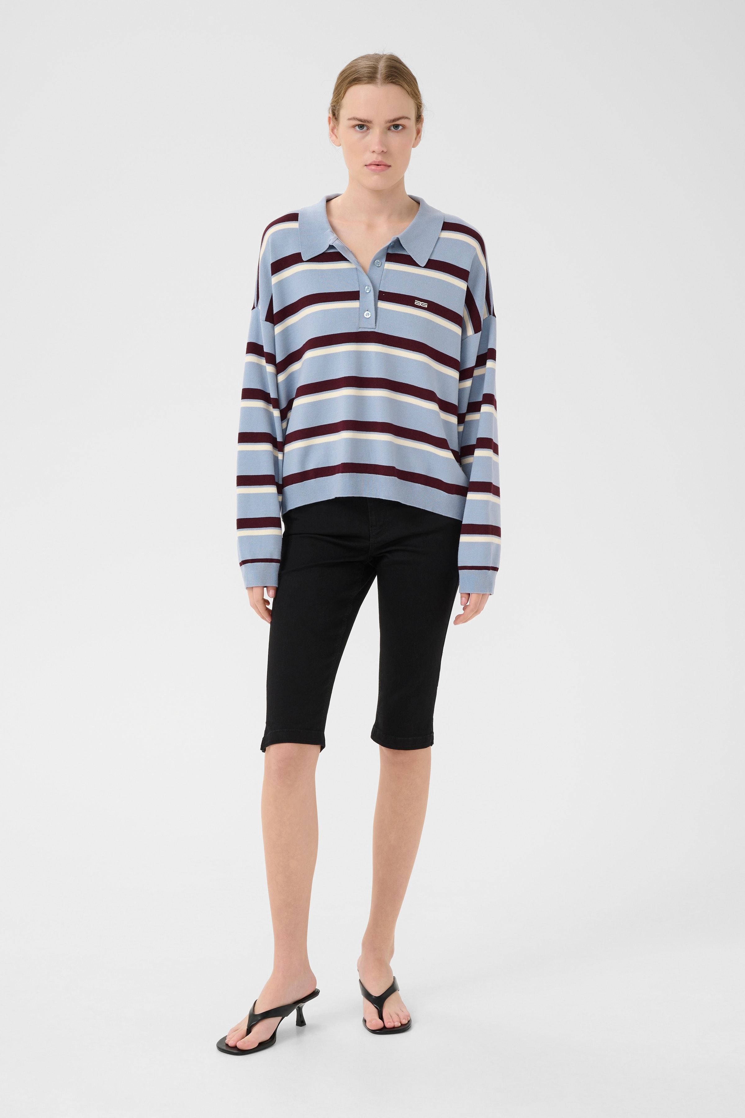 GZRivy Capri Jeans LOOKBOOK FRONT 10910515-100017