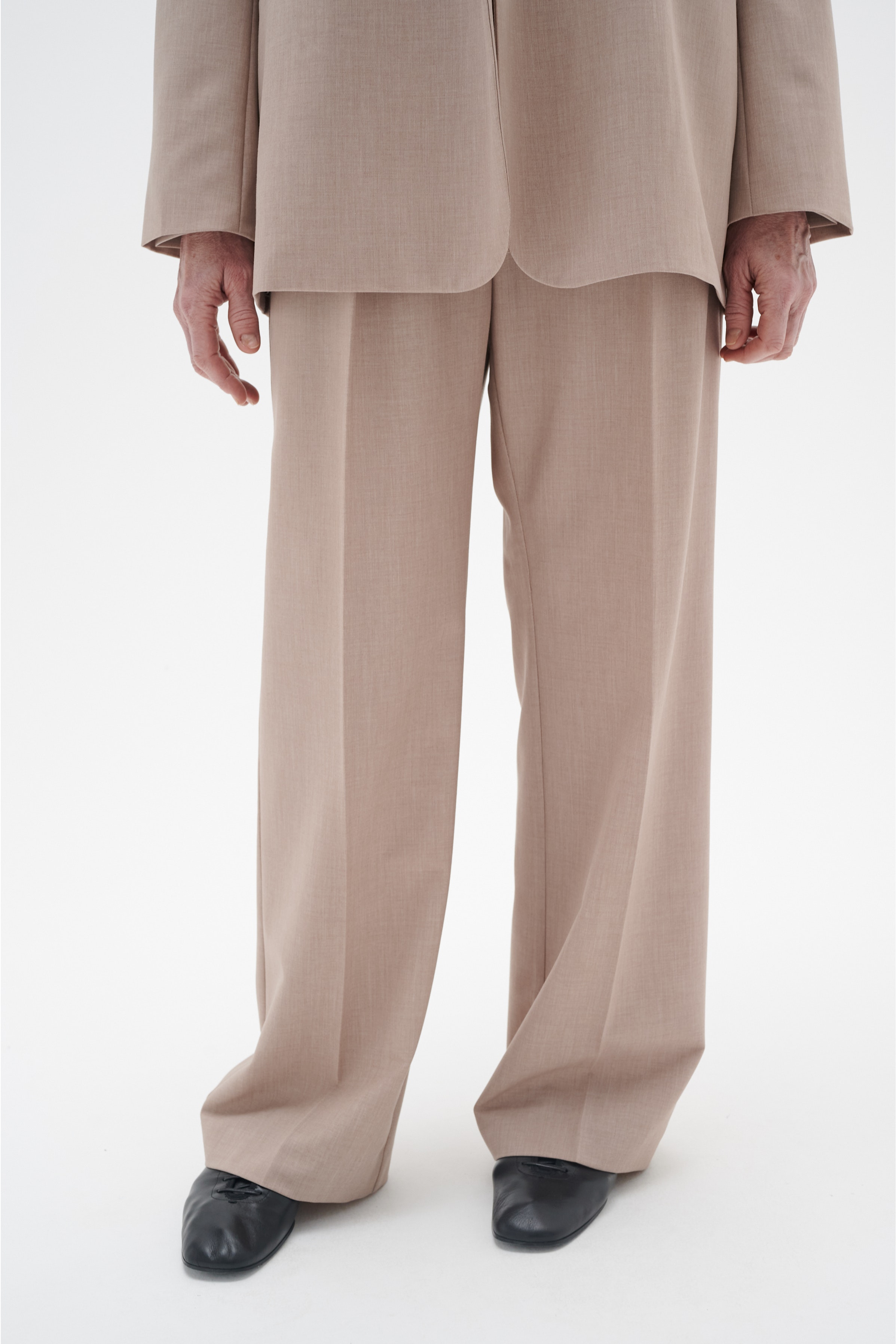 NaxaIW Wide Trousers LOOKBOOK FRONT 30108710-1515061