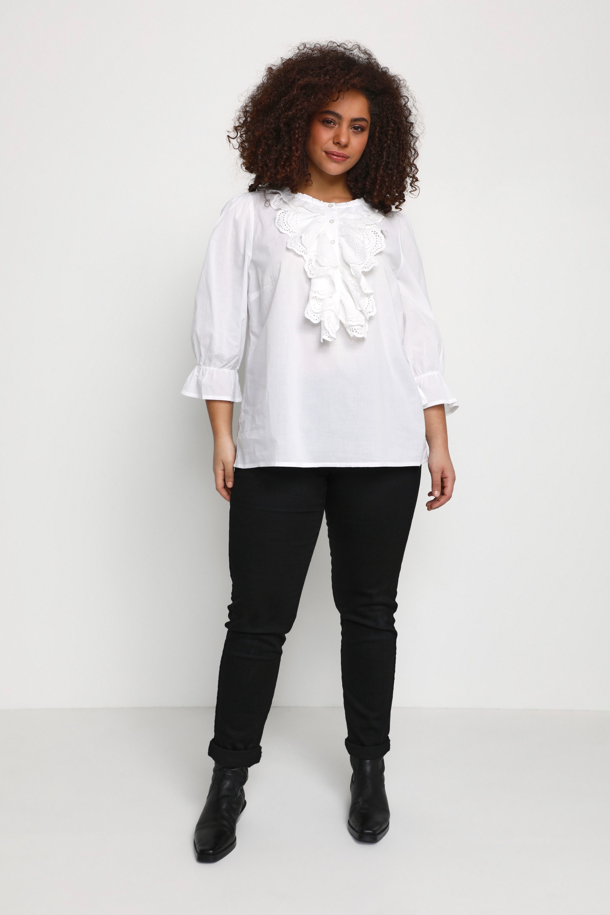 KCangli Blouse with long sleeve LOOKBOOK FRONT 10581017-110601