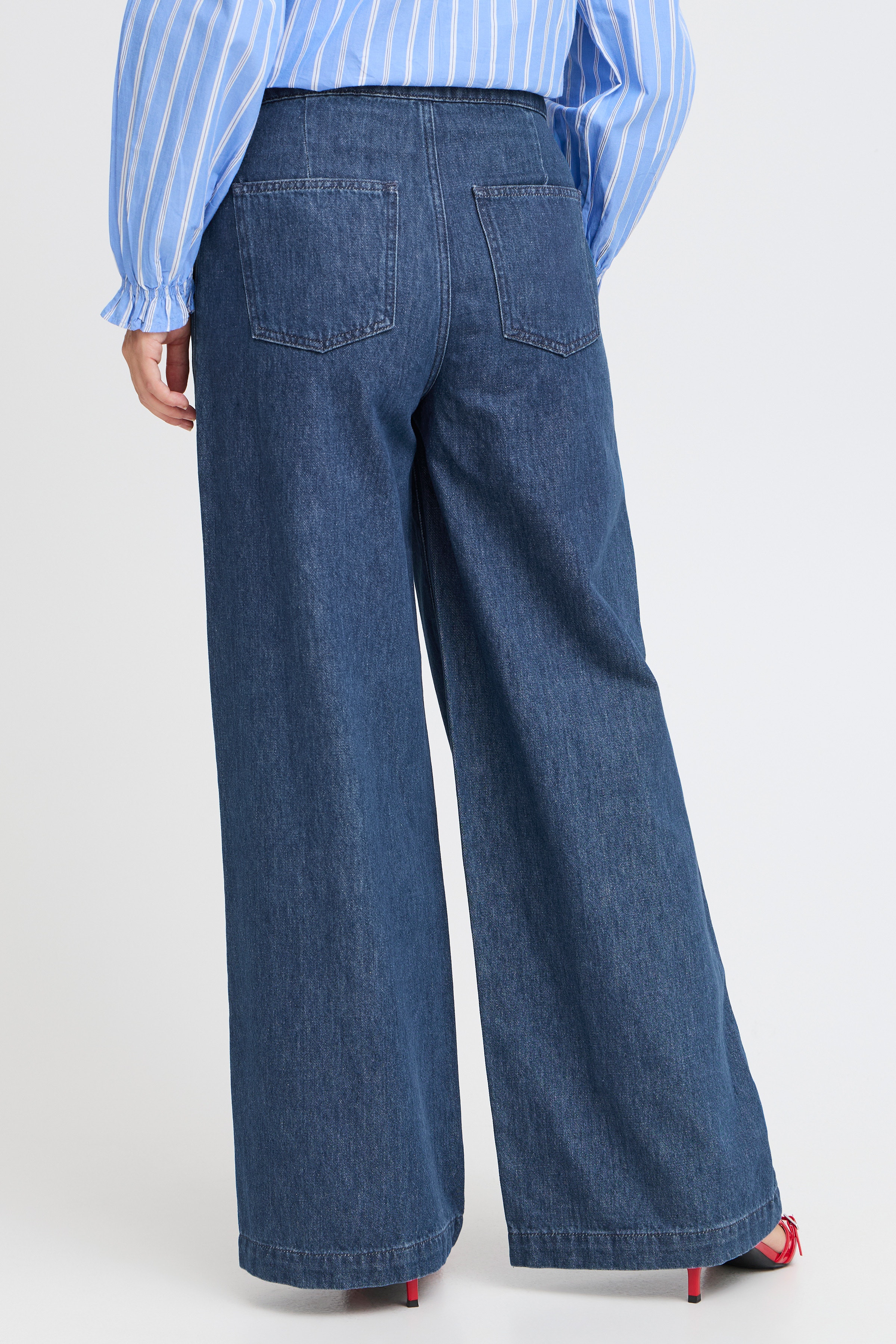 PZVICKY UHW Jeans Wide Leg LOOKBOOK BACK 50208706-200005