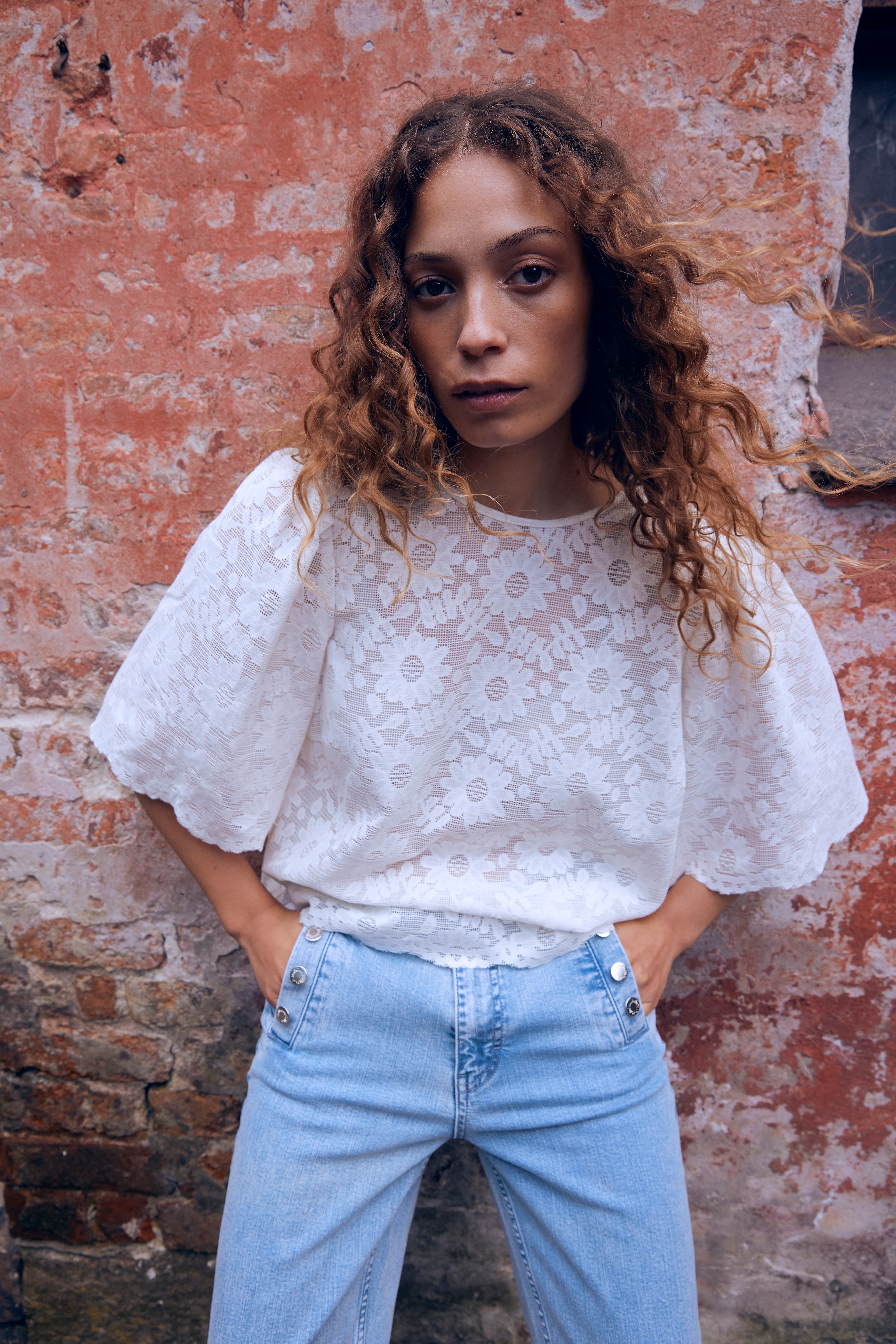 PZMAEVE UHW Jeans Wide Leg LOCATION NONE 50208269-200008