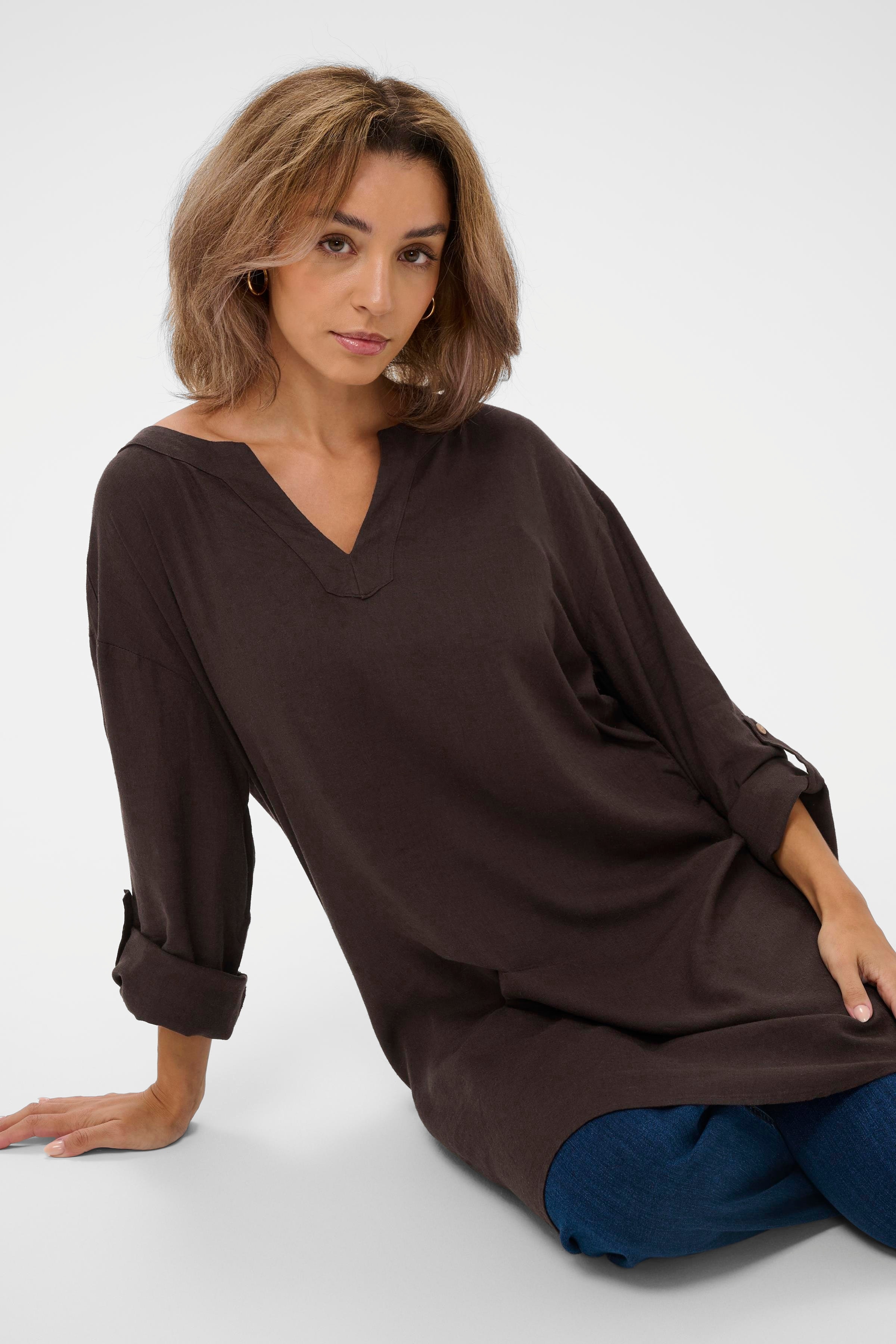 CRVenta Linen Tunic LOOKBOOK DETAIL 10608073-191016