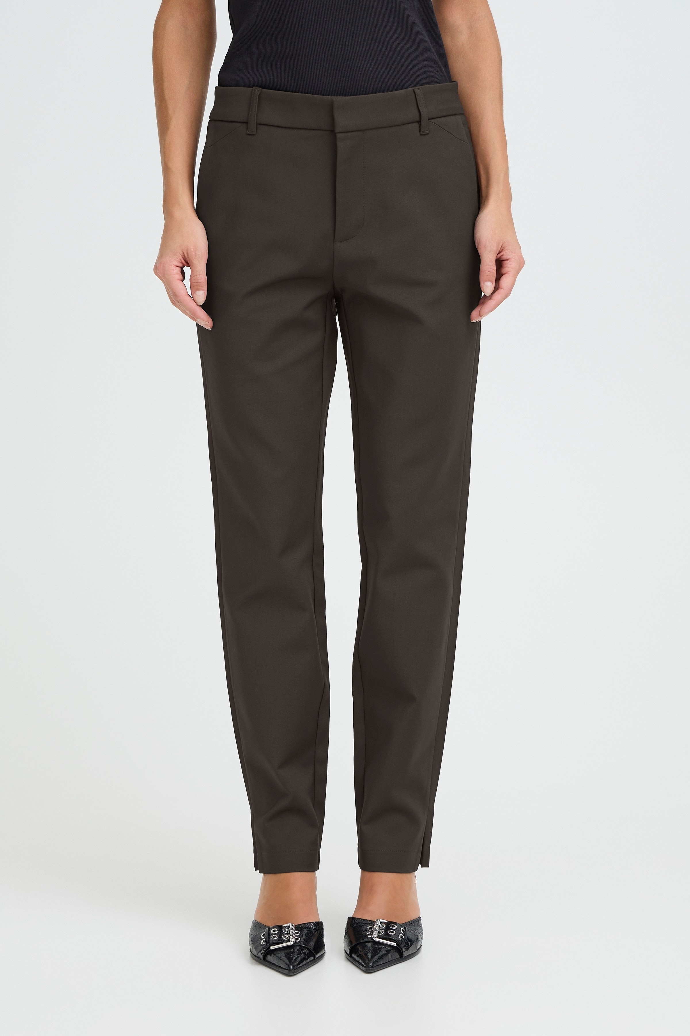 PZBINDY High Waist, Ankle Skinny Leg Trousers LOOKBOOK FRONT 50210331-191103