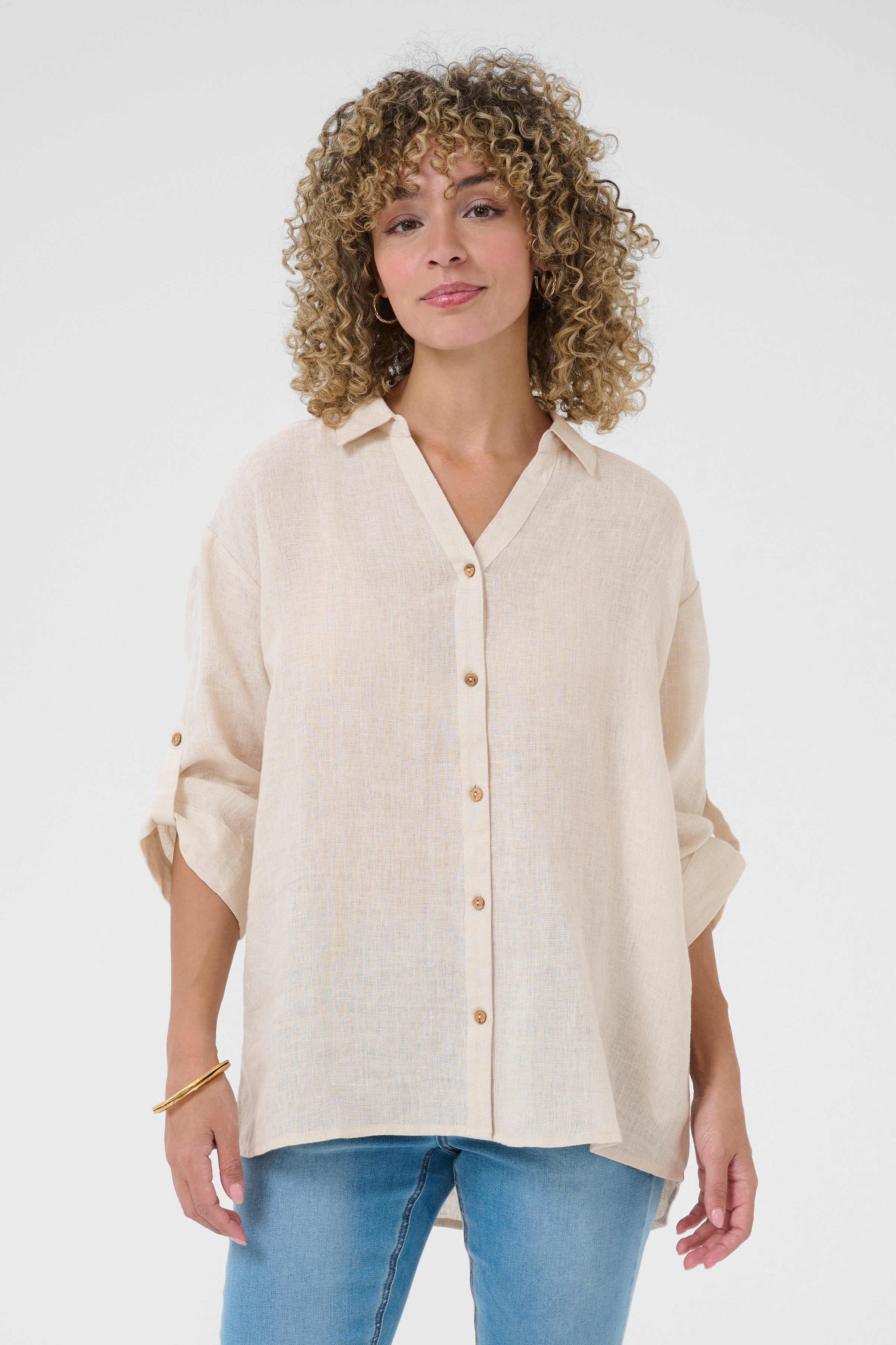 CRBellis Linen Shirt LOOKBOOK FRONT 10612267-104537