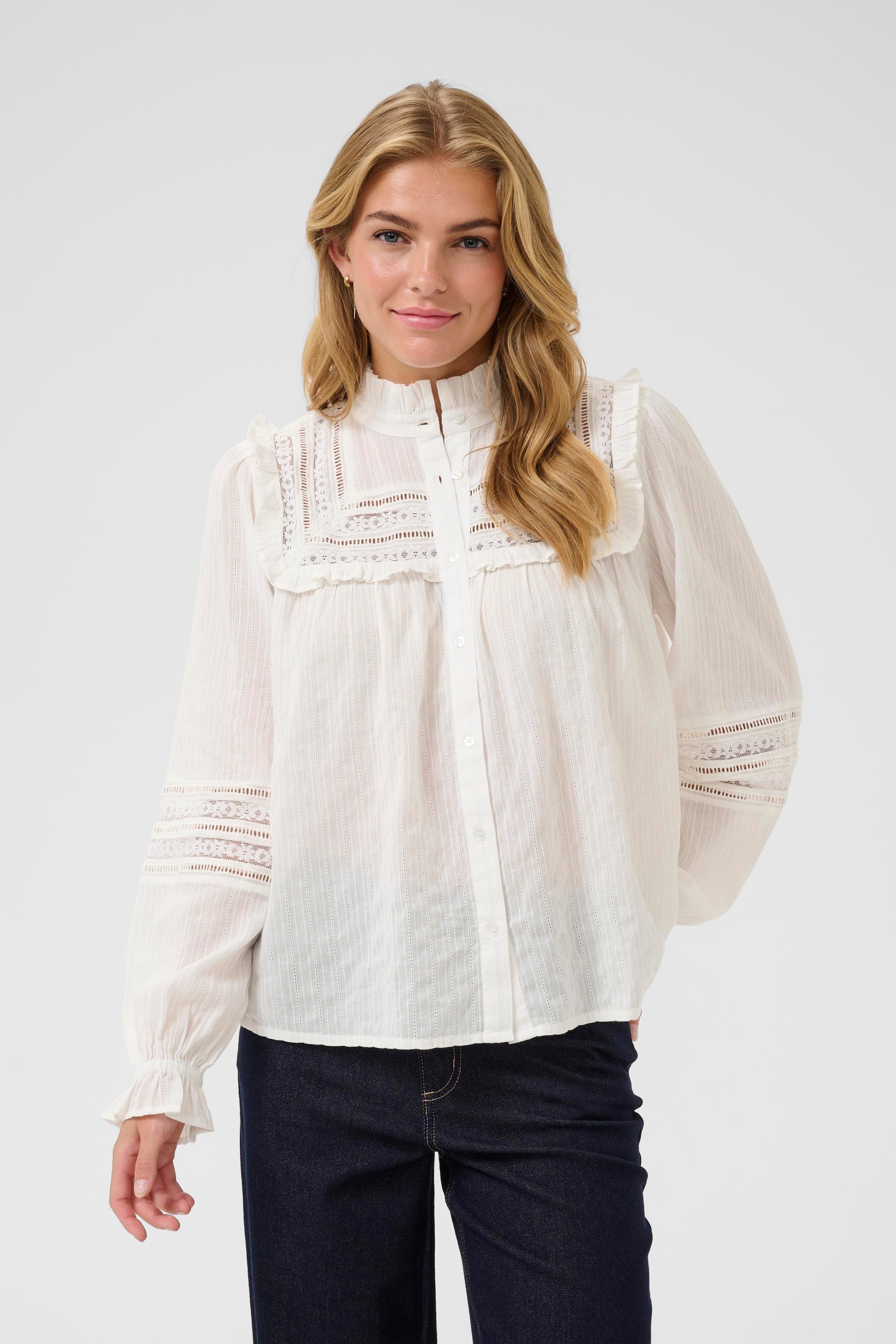 KAjess Bluse LOOKBOOK FRONT 10552482-110602