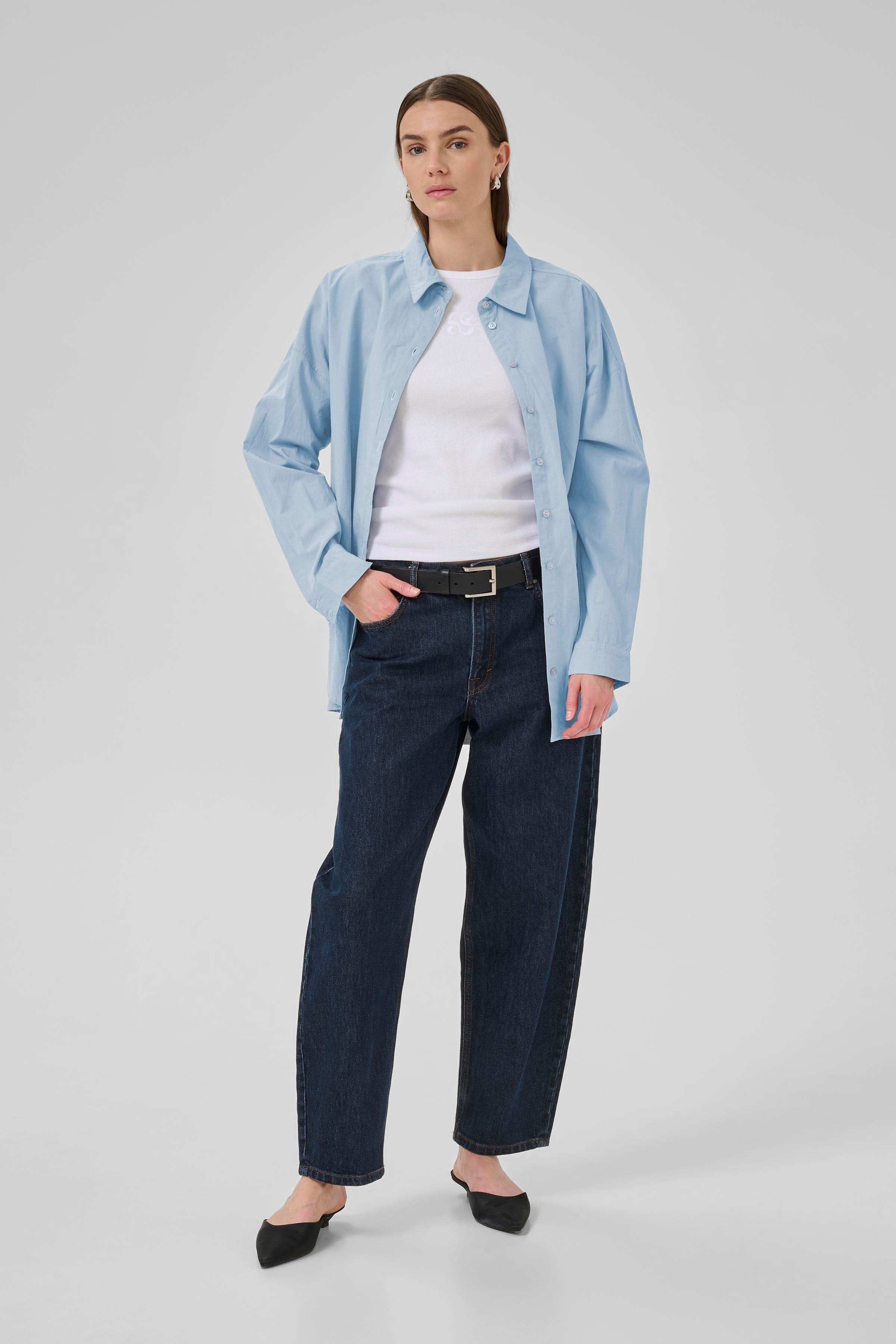 SunnaMW Boxy Overhemd LOOKBOOK FRONT 10705021-144206