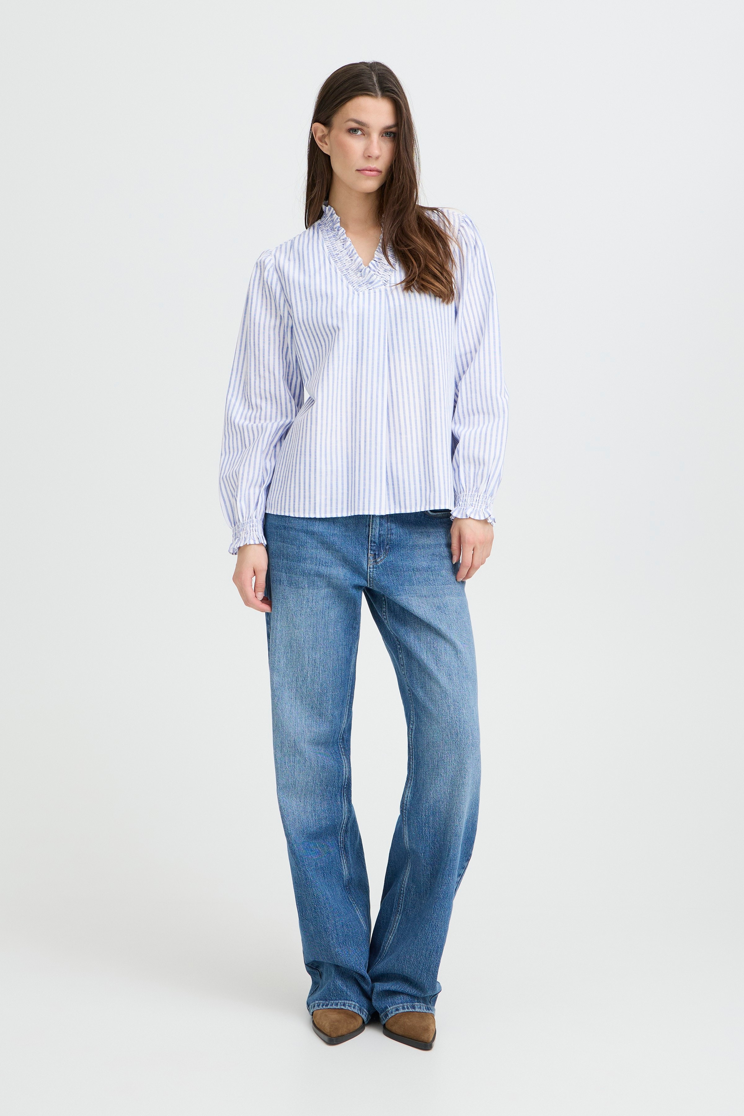 PZAUDREY Bluse LOOKBOOK FRONT 50210254-114201