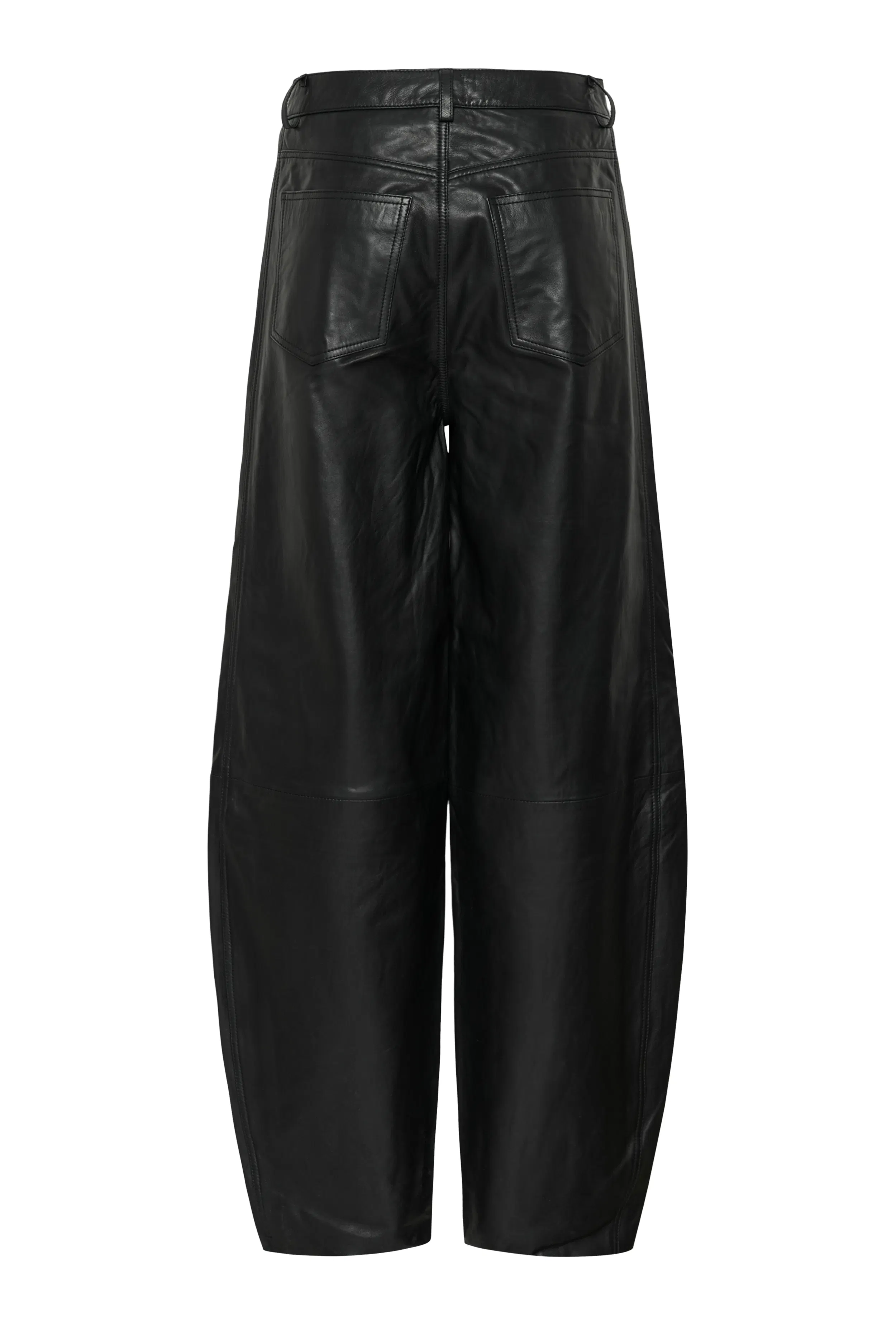 GZchaela Barrel leren broek PACK FRONT 10911606-100017