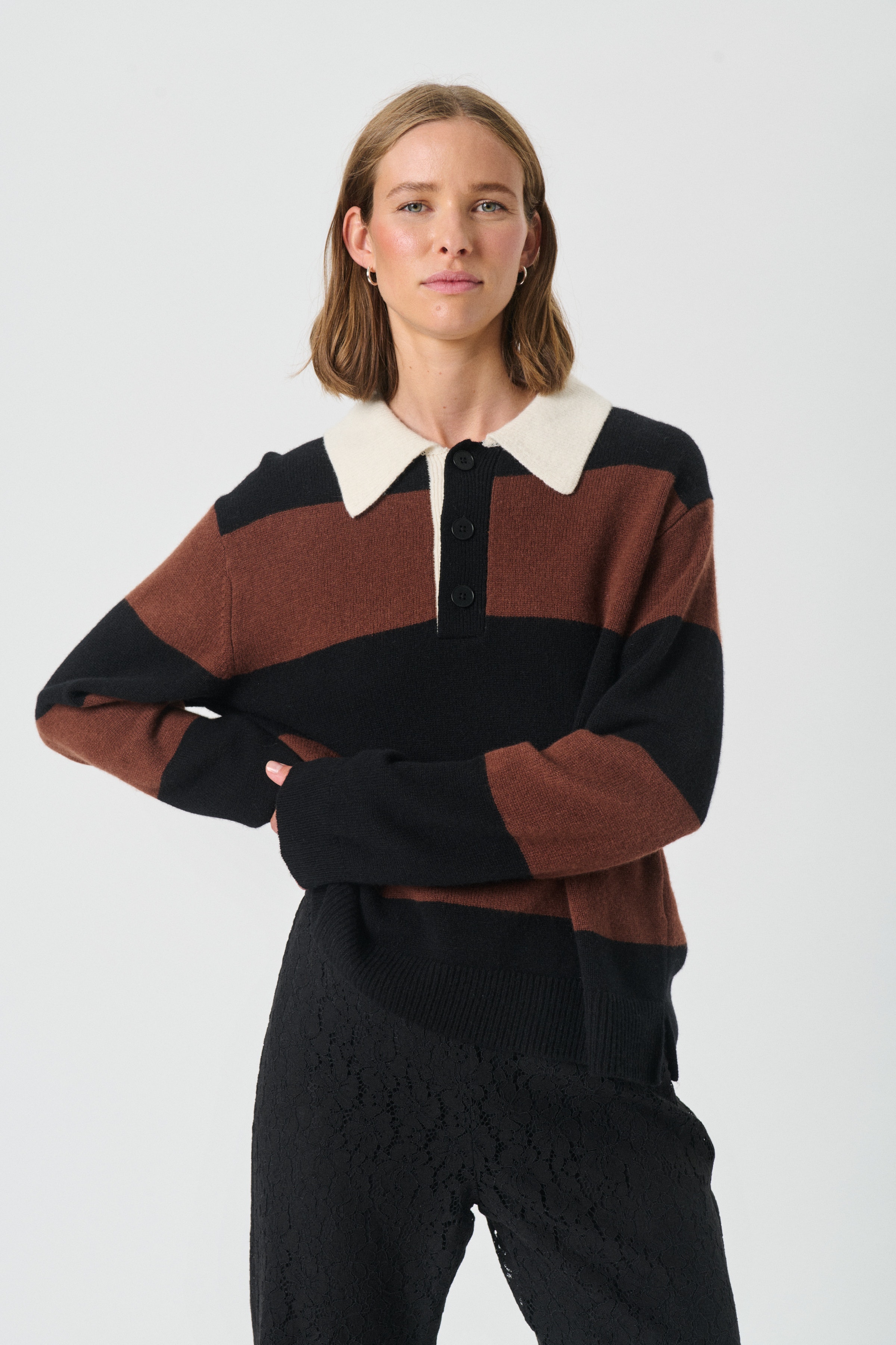 VinkelaPW Pullover LOOKBOOK FRONT 30310218-304439