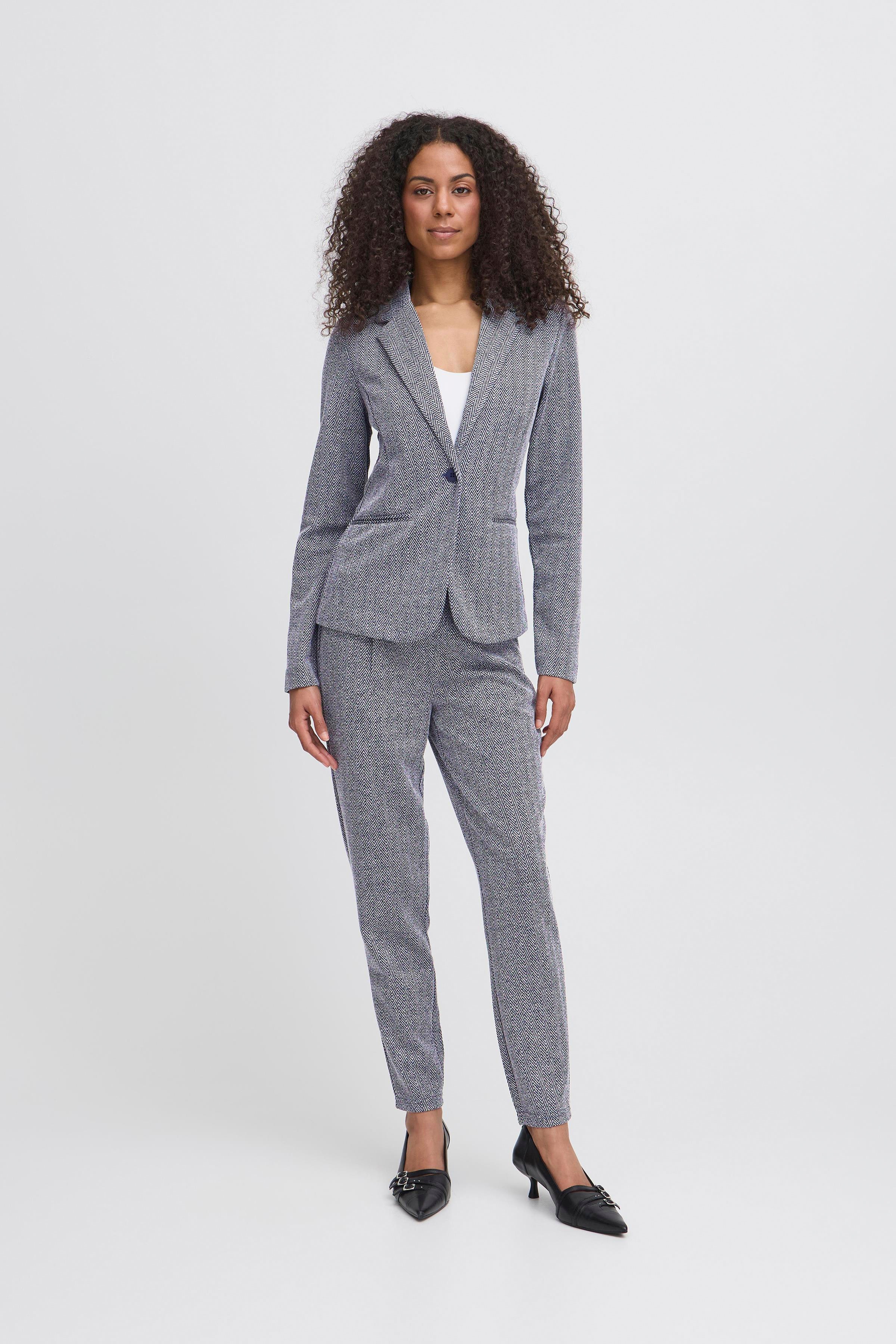 IHKATE JACQUARD Blazer LOOKBOOK FRONT 20121600-900000478