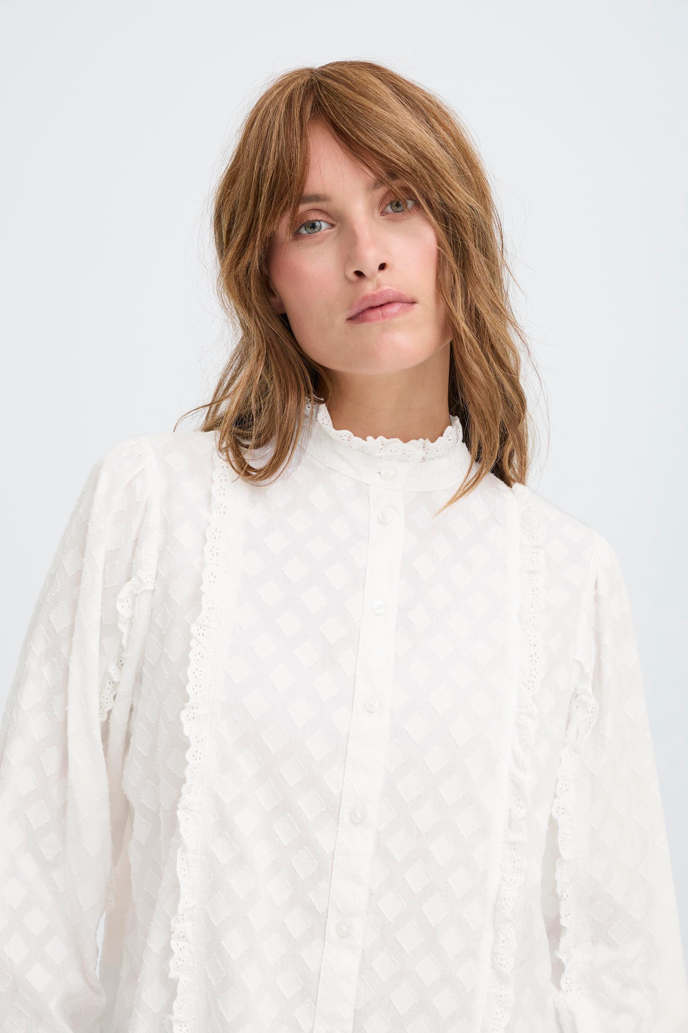 PZELOISE Skjorte LOOKBOOK DETAIL 50210094-114201