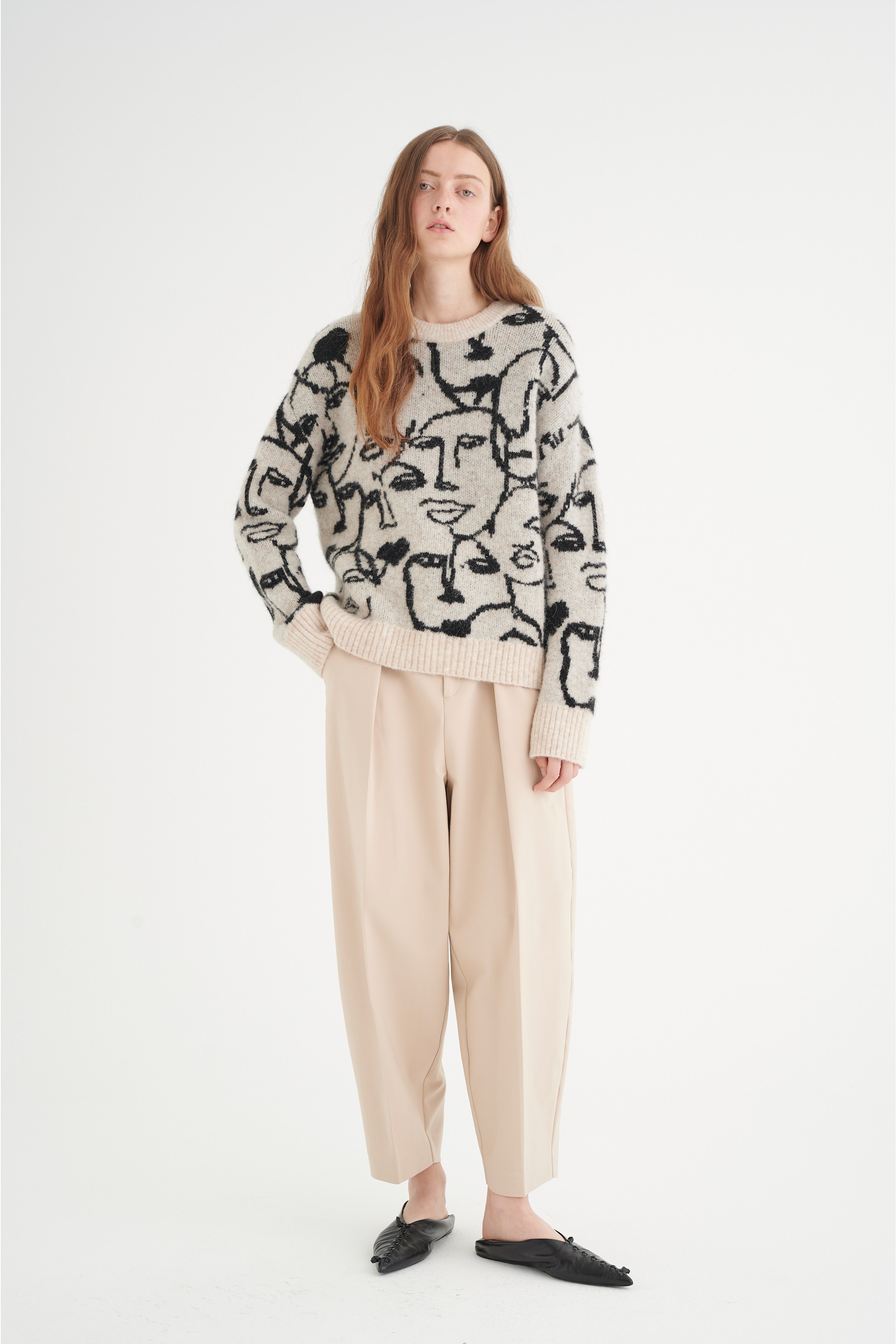 TessaIW Strickpullover LOOKBOOK FRONT 30106691-300884