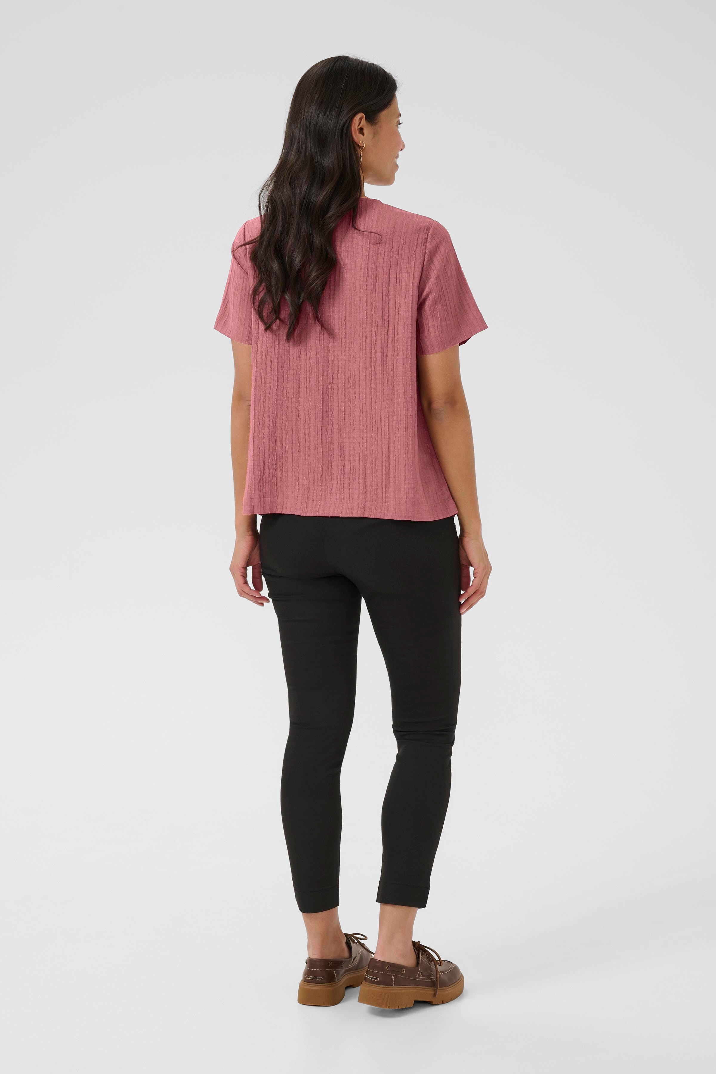 BPvitta Bluse LOOKBOOK BACK 40200014-108822