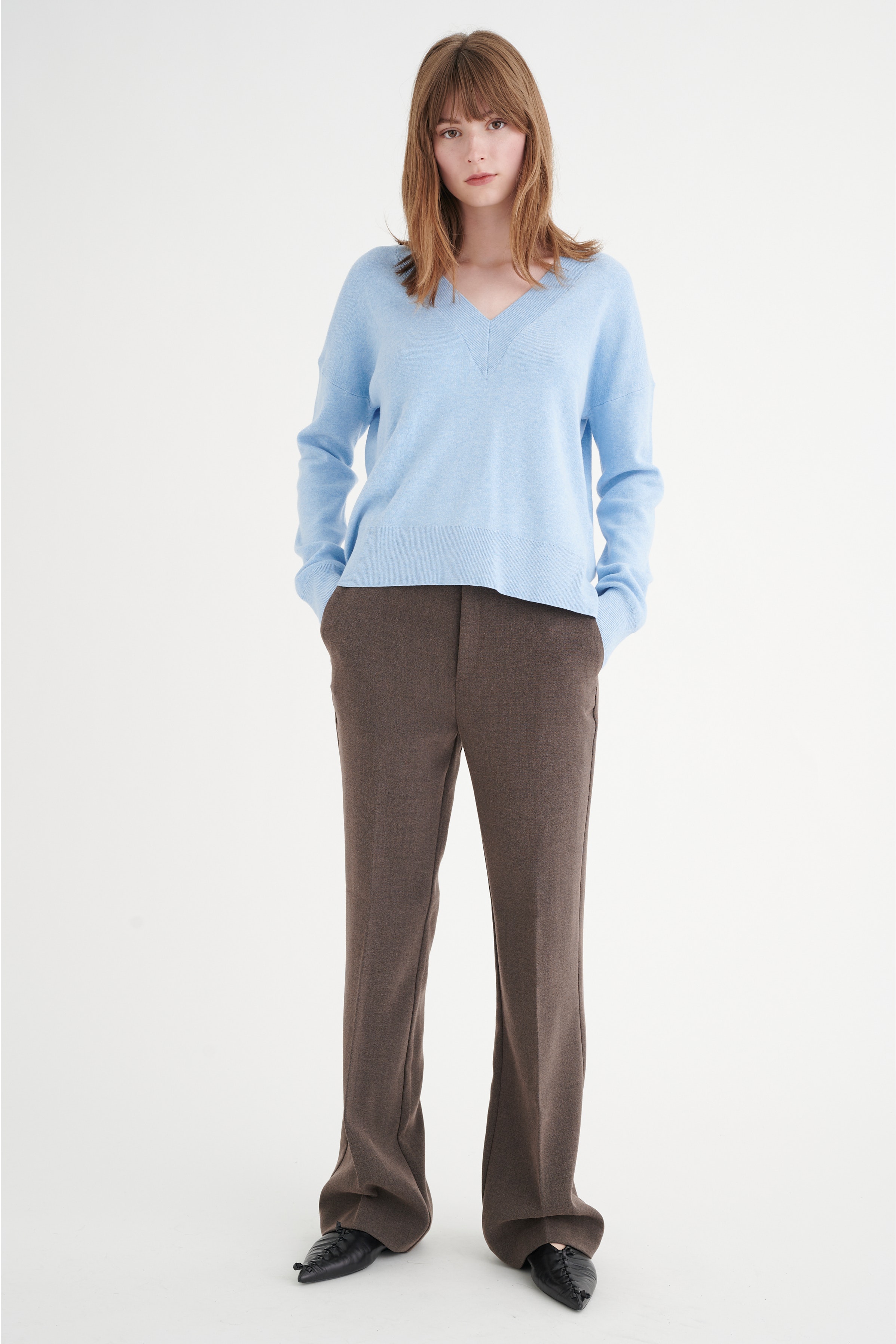 TenleyIW Stickad pullover LOOKBOOK FRONT 30106489-1641201