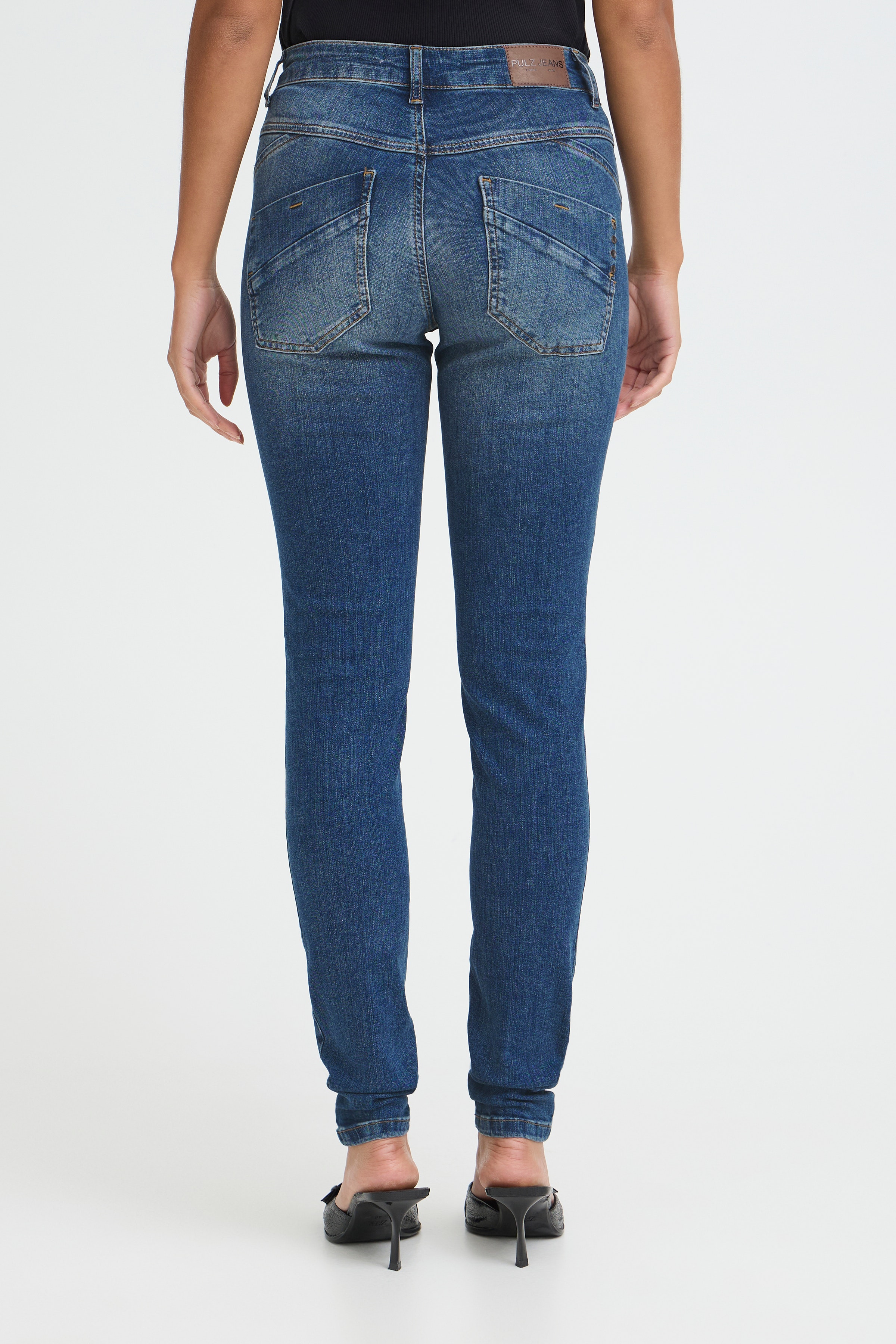 PZCARMEN Hw Jeans Skinny Leg LOOKBOOK BACK 50204829-5001901
