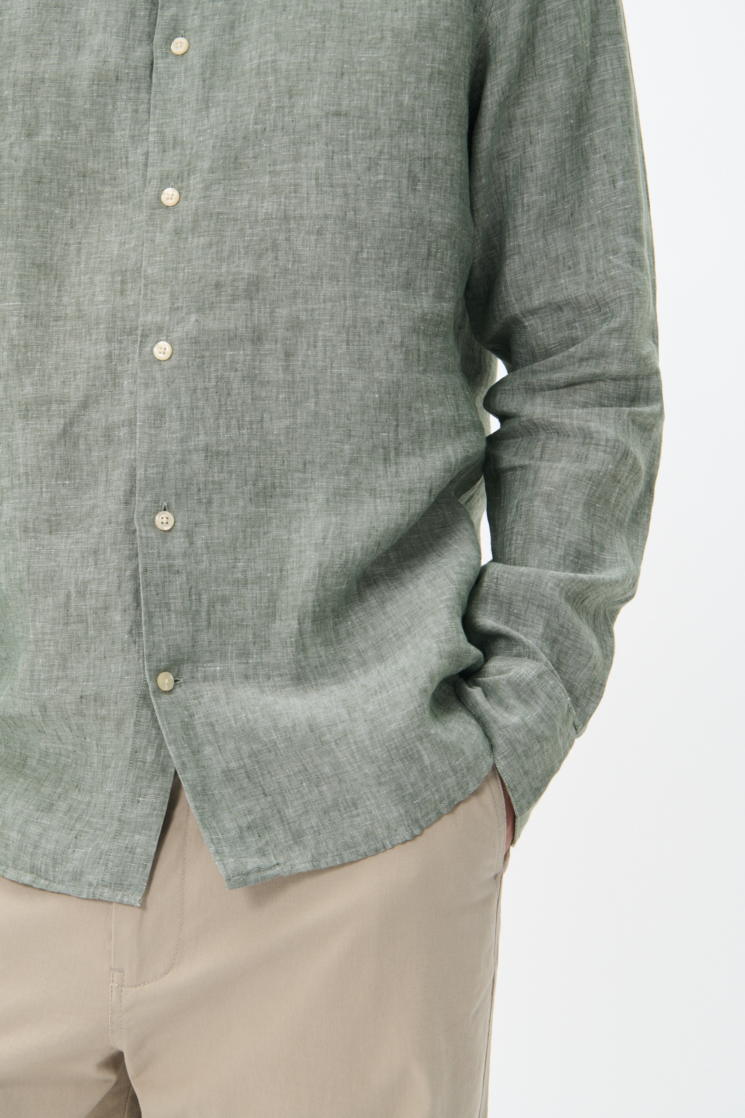 MAmarc linen shirt LOOKBOOK DETAIL 30205841-190309