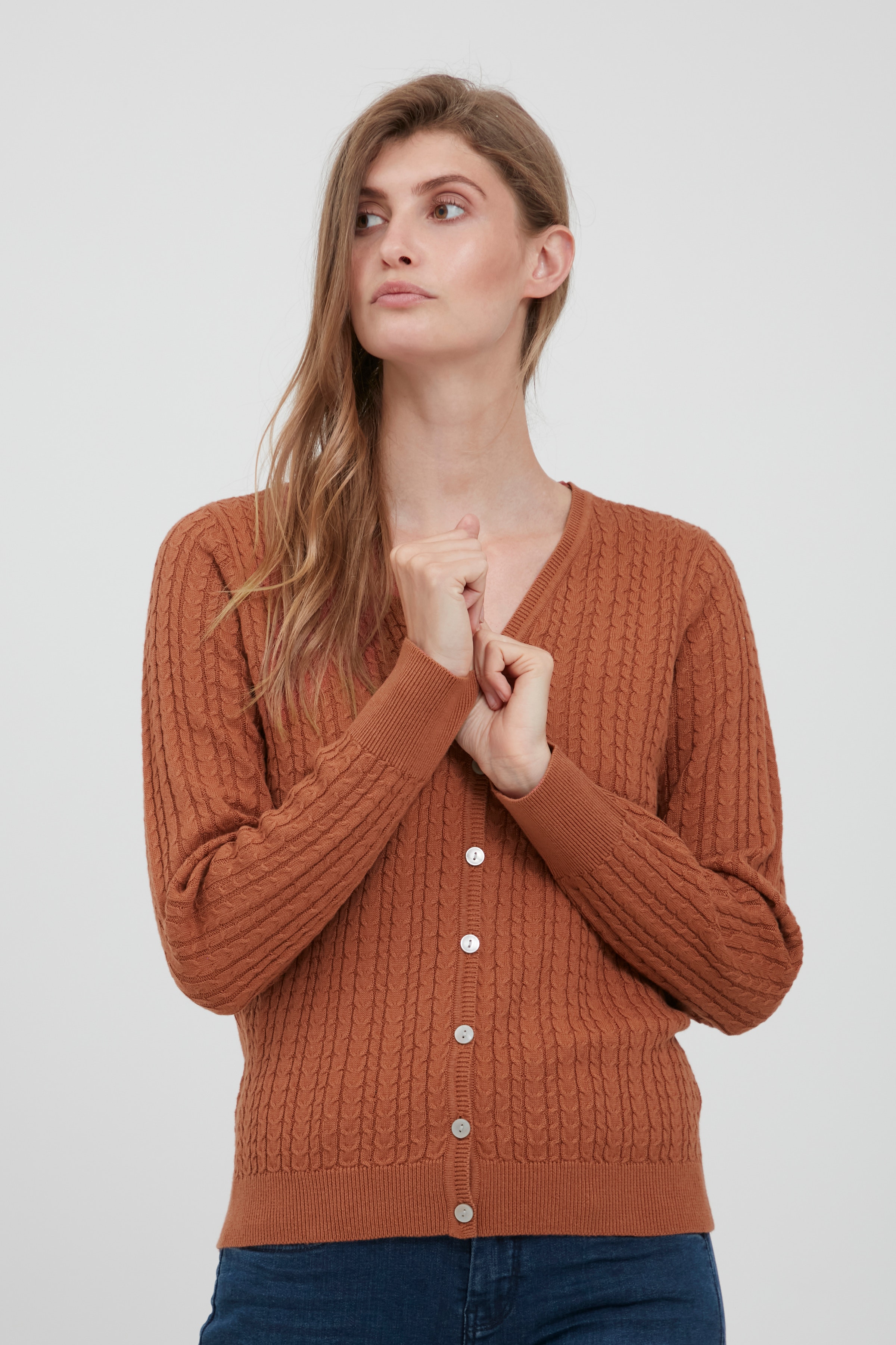 Stickad cardigan LOOKBOOK FRONT 20609364-171525
