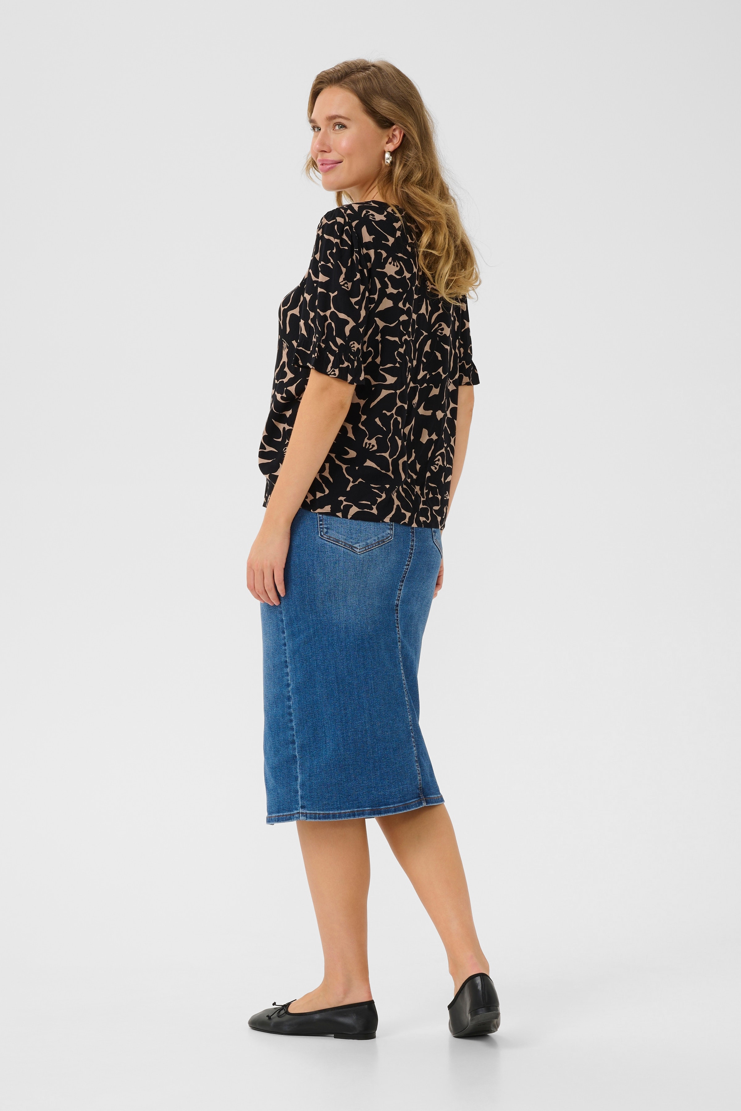 BPisabella Bluse LOOKBOOK BACK 10590912-107876B