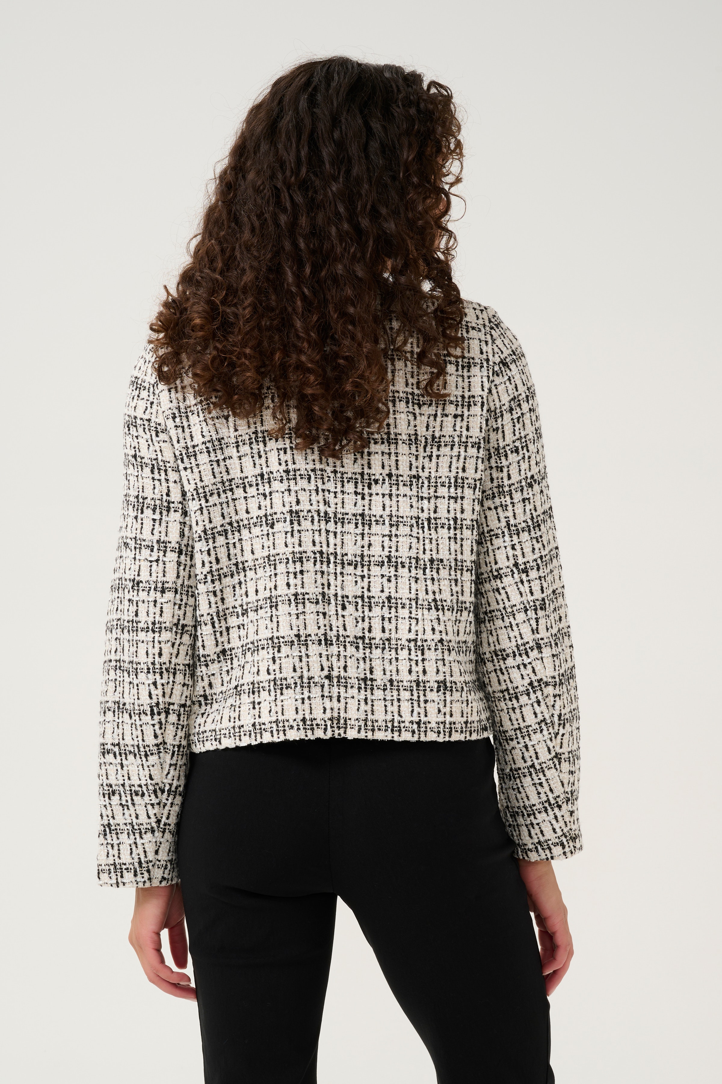 CUcoca Bouclé jacket LOOKBOOK BACK 50111308-106762