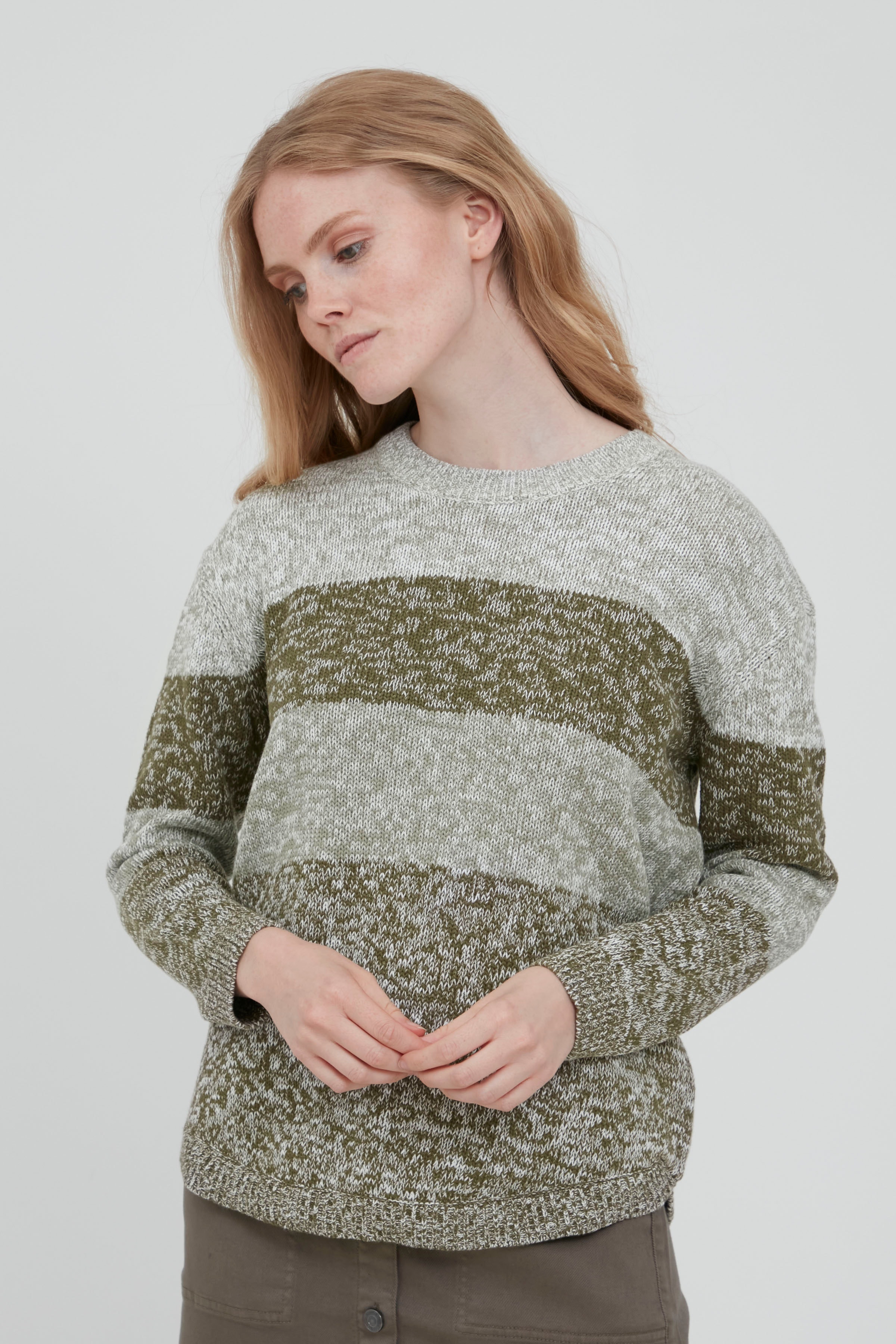 Stickad pullover LOOKBOOK FRONT 20609823-200116