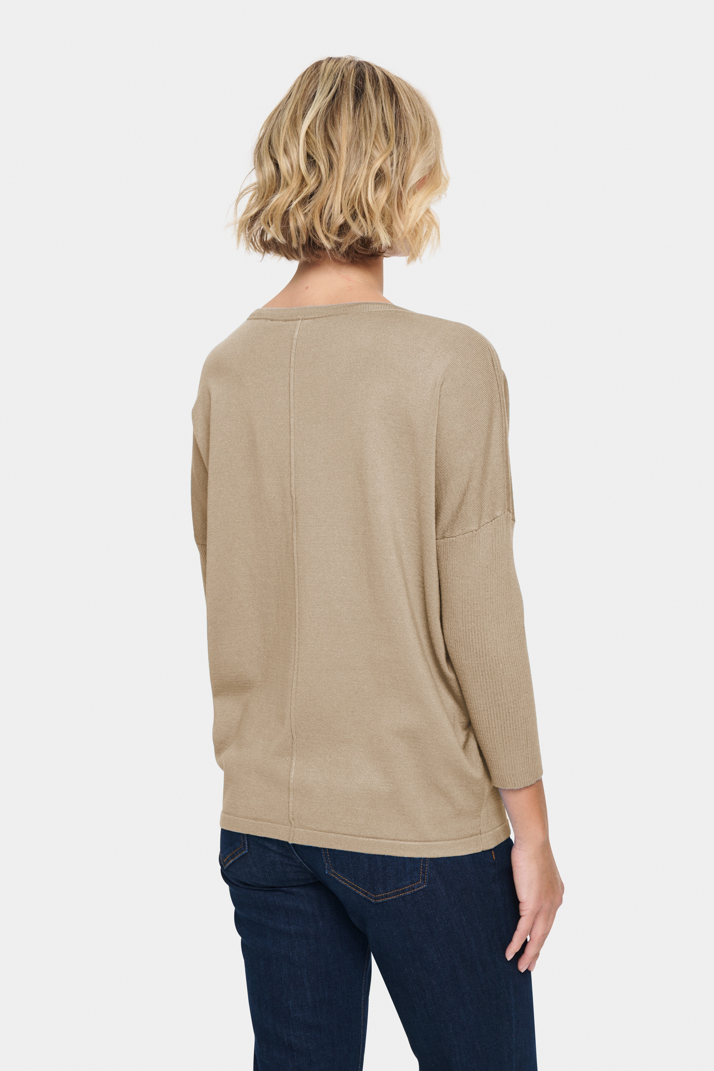 MilaSZ R-Neck Pullover LOOKBOOK BACK 30500003-1611051