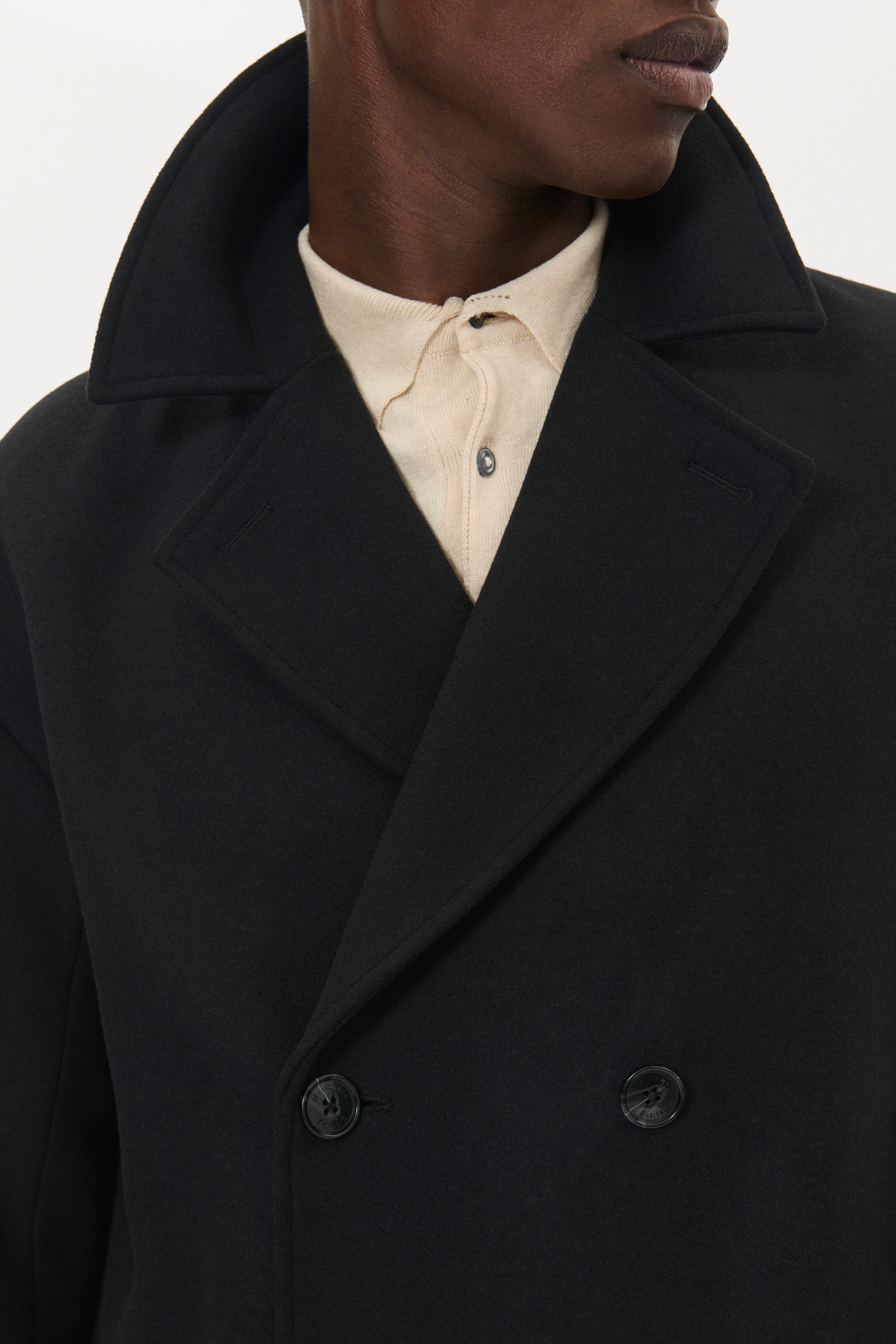 MABurnley Doppelreihiger Wollmantel LOOKBOOK DETAIL 30208858-300275