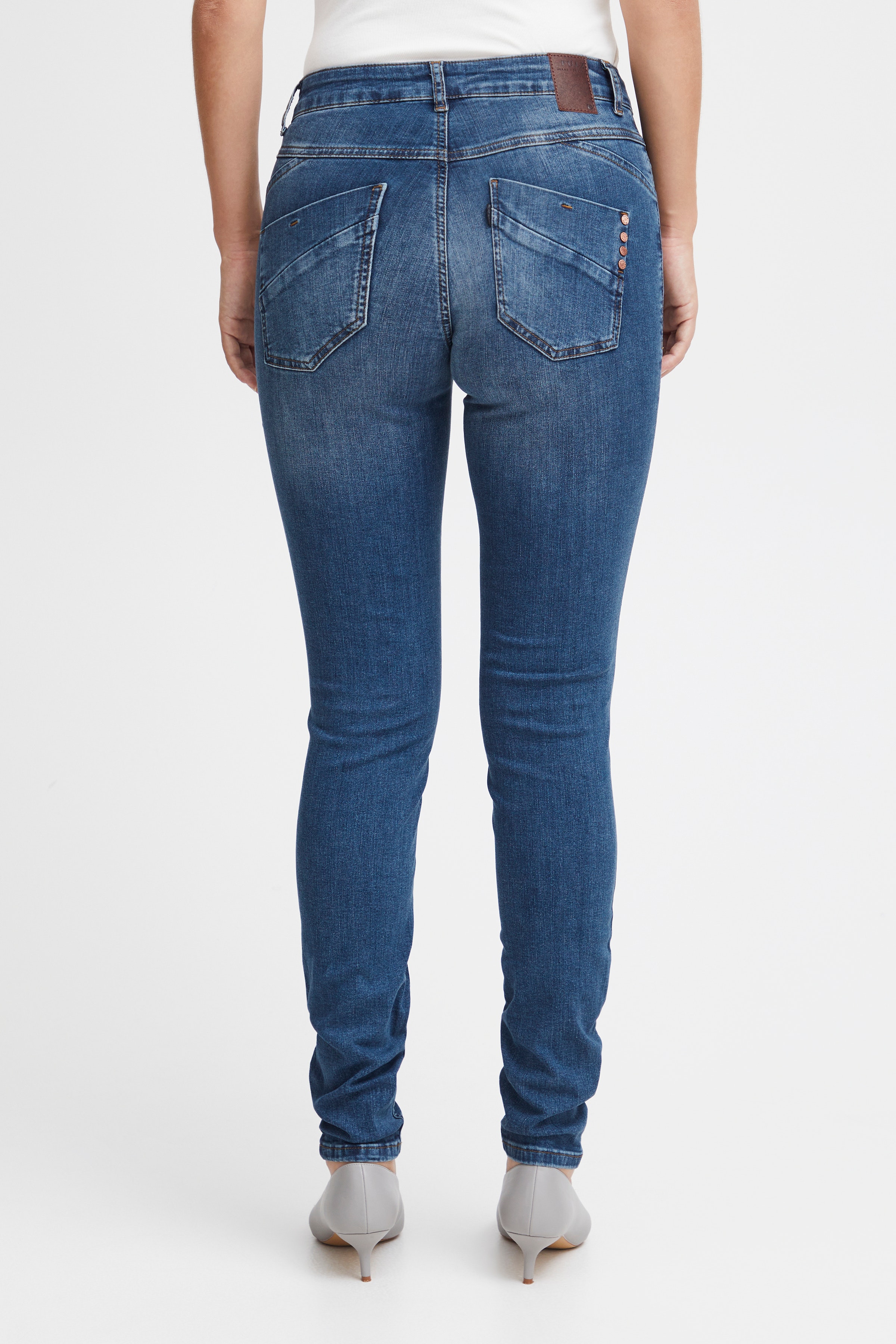 PZCARMEN Hw Jeans Skinny Leg LOOKBOOK BACK 50204829-5001901