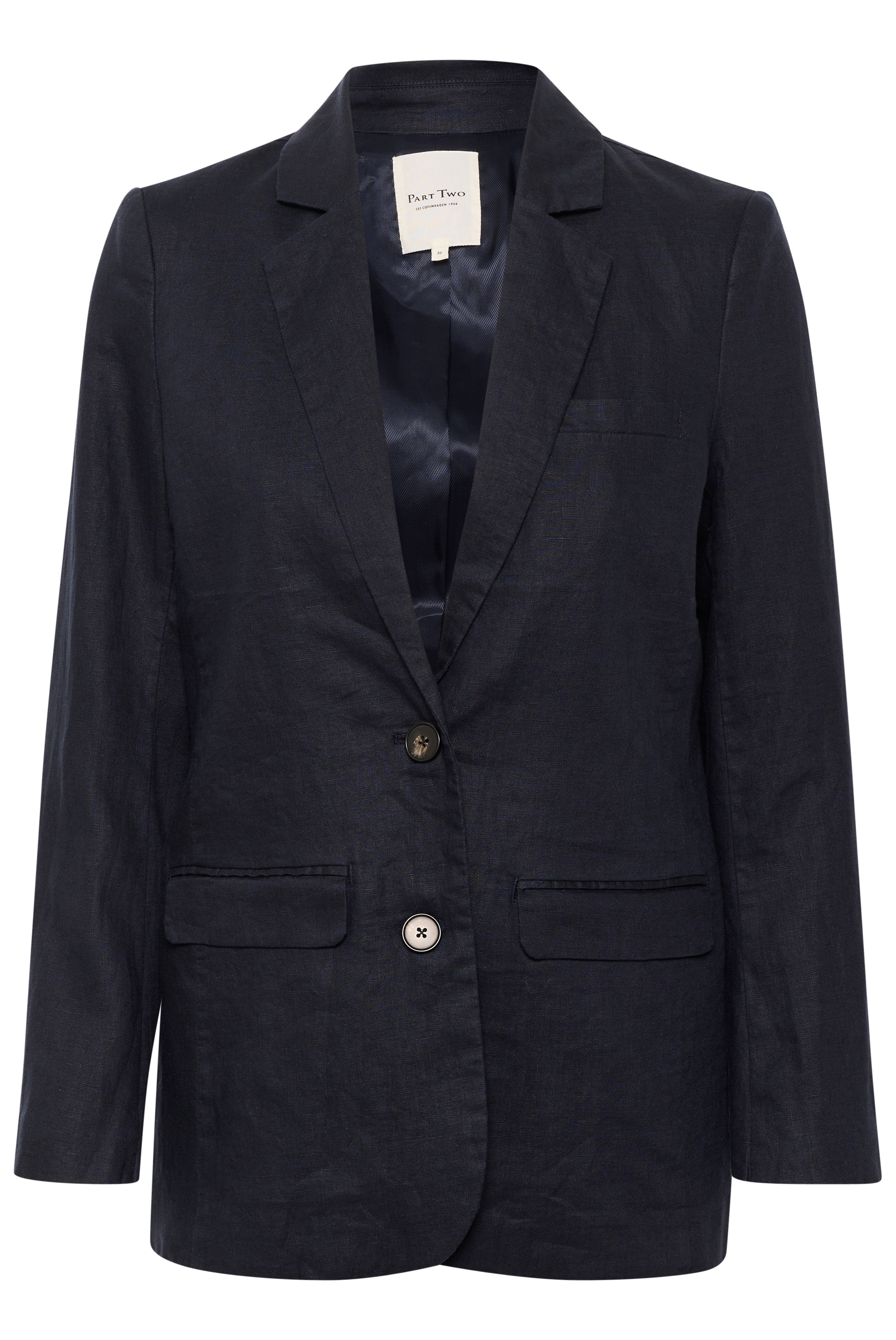 NyanPW Linen blazer PACK FRONT 30307552-190510