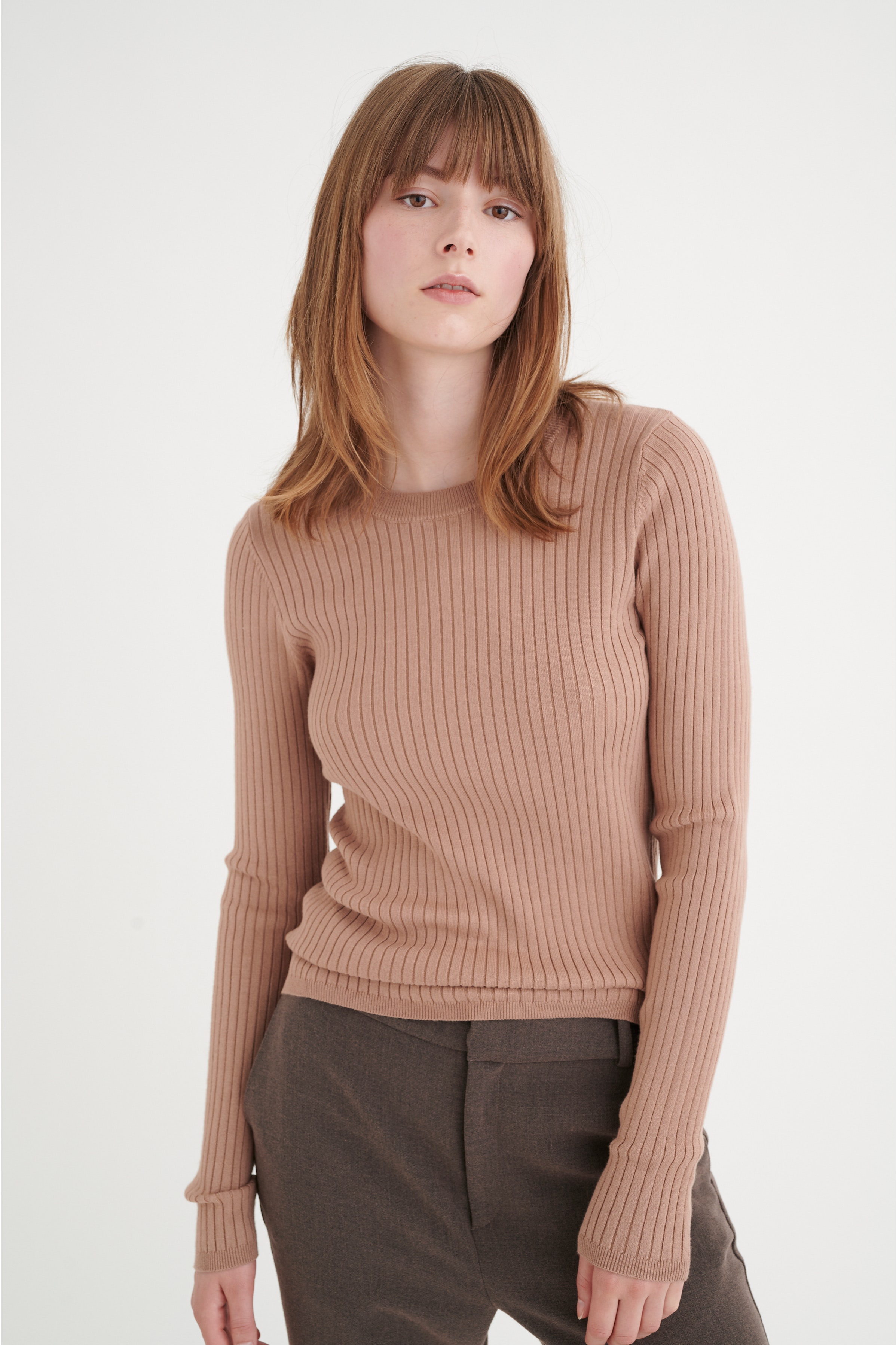 TrinneIW Strickpullover LOOKBOOK FRONT 30106510-171321