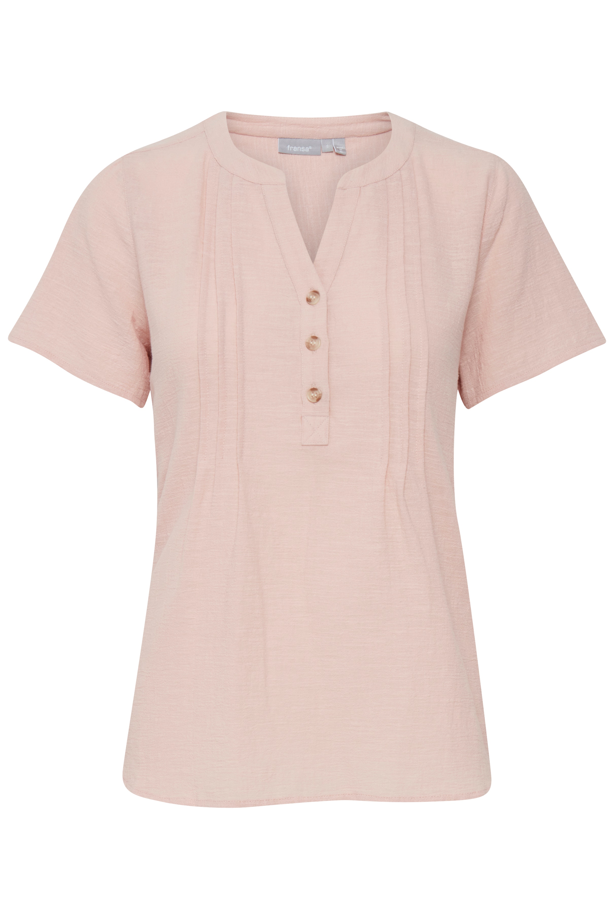 Blouse with short sleeve PACK FRONT 20609691-151512