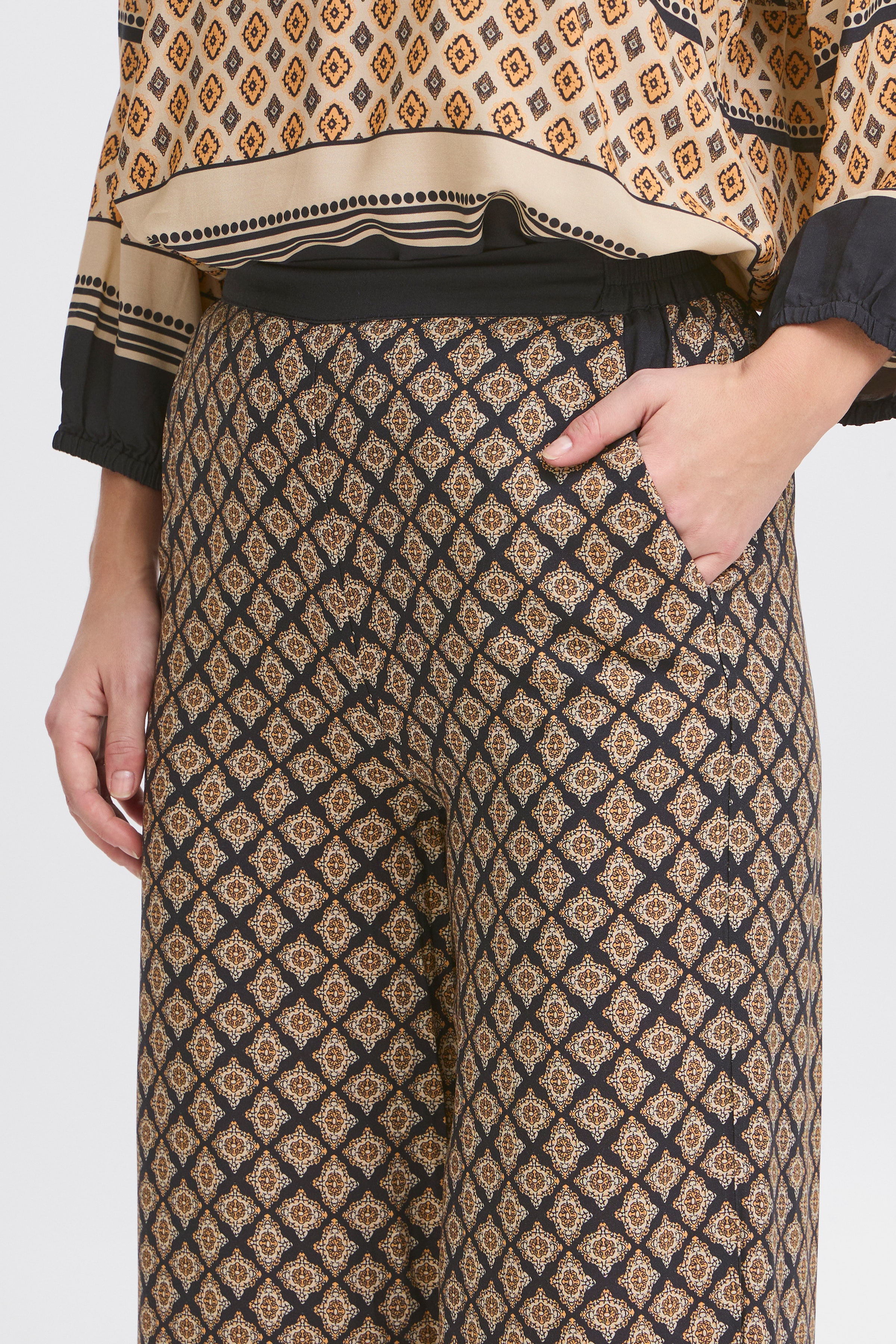 PZOLIVIA High Waist Straight Leg Bukser LOOKBOOK DETAIL 50208809-204511